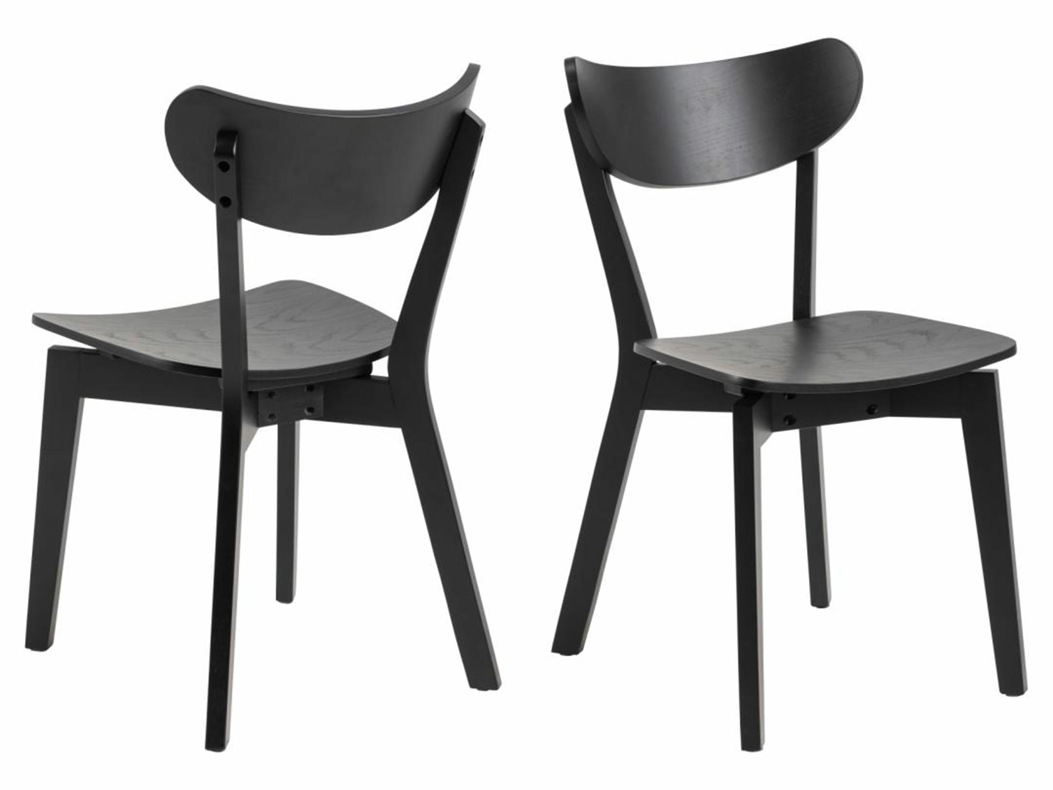 Стол Norsica 319 (Черен дъб + Черен)