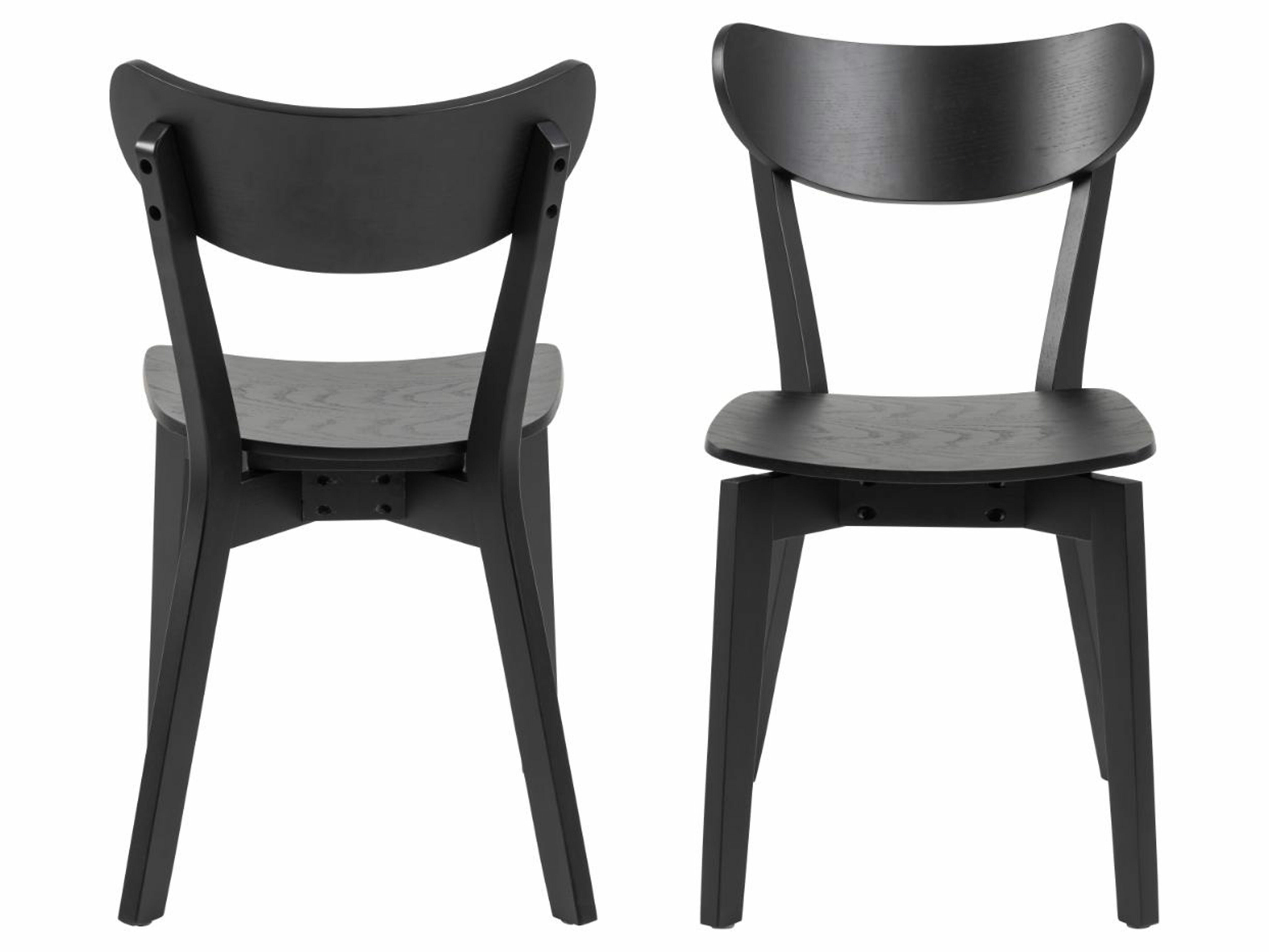 Стол Norsica 319 (Черен дъб + Черен)