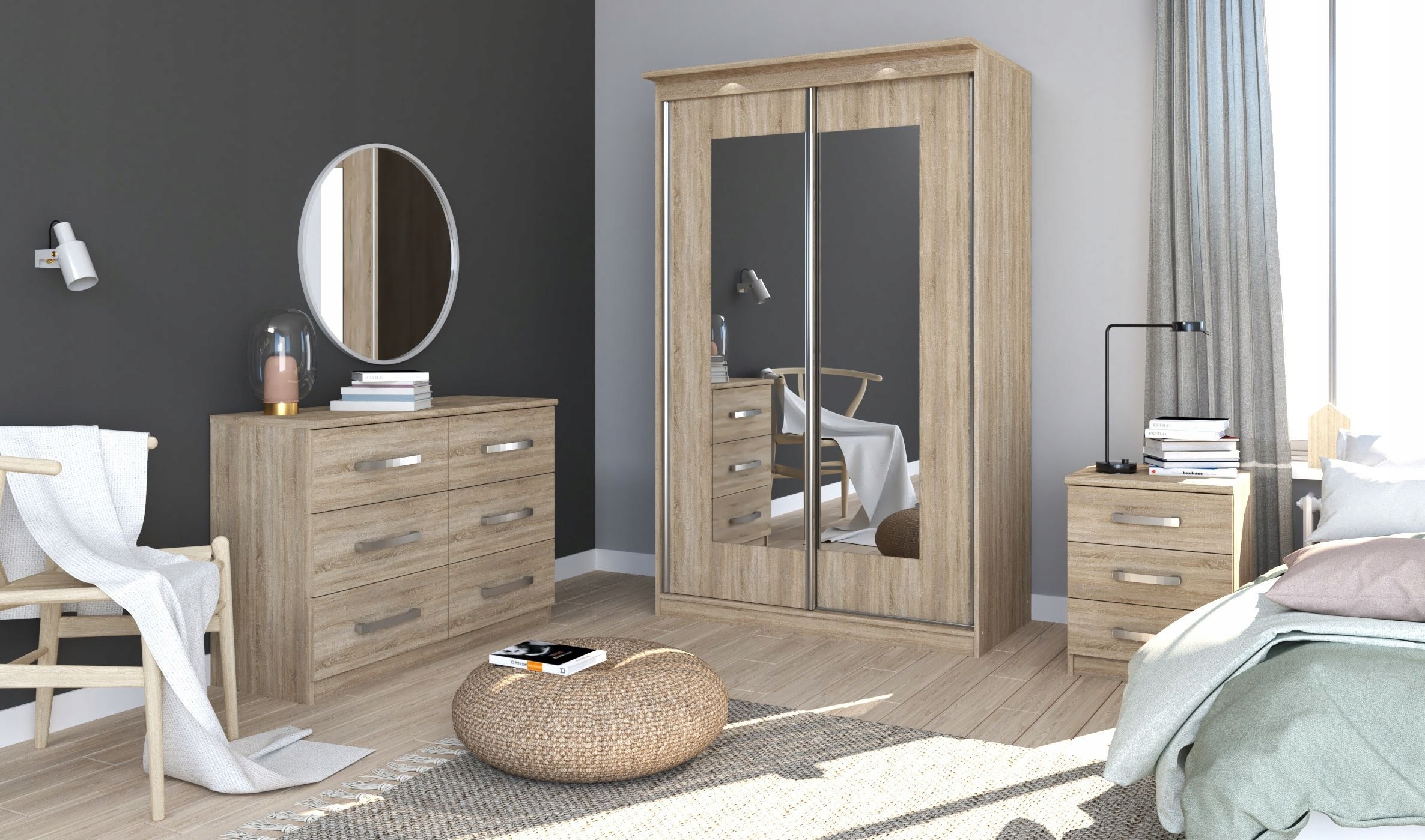 Скрин Bristol 151 (Сонома дъб)