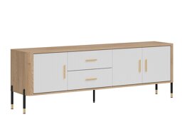 ТВ шкаф Flosora 105 (Бял)