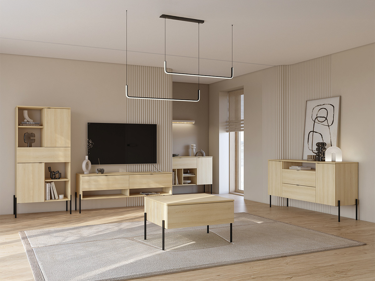 Етажерка Levtenu 110 (Дъб)