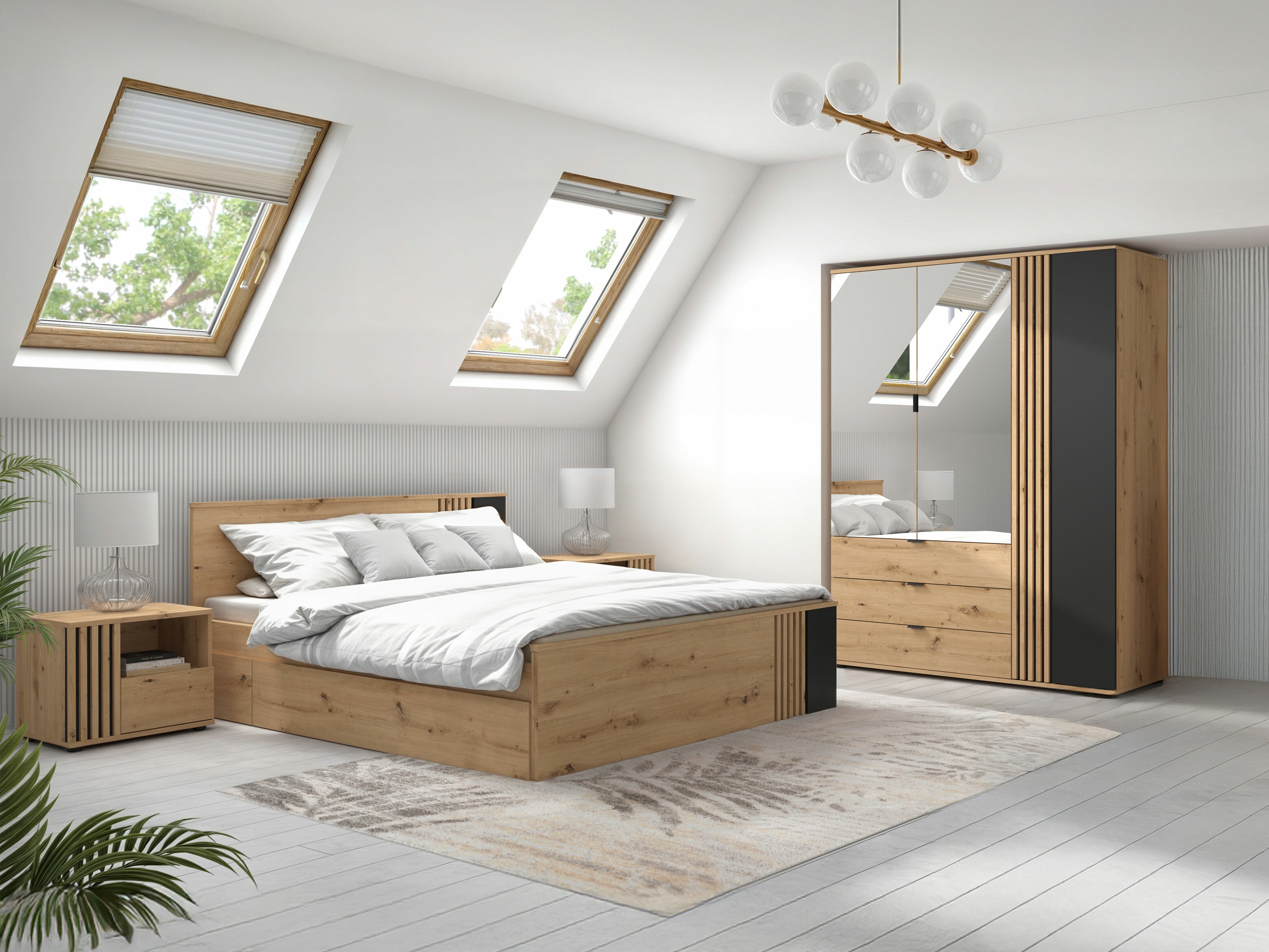 Комплект за спалня Orlnolu 110