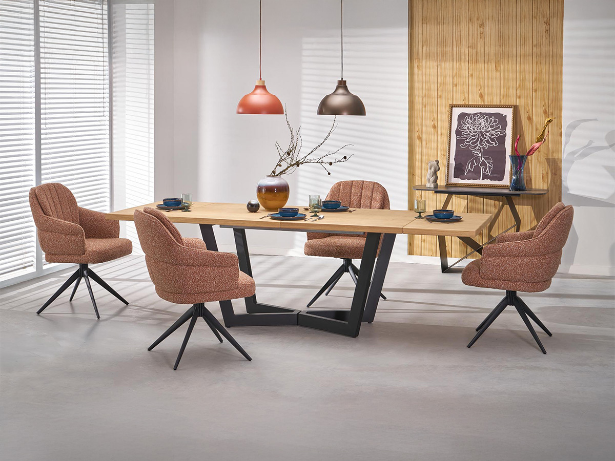 Стол Houston 2019 (Кафяв)