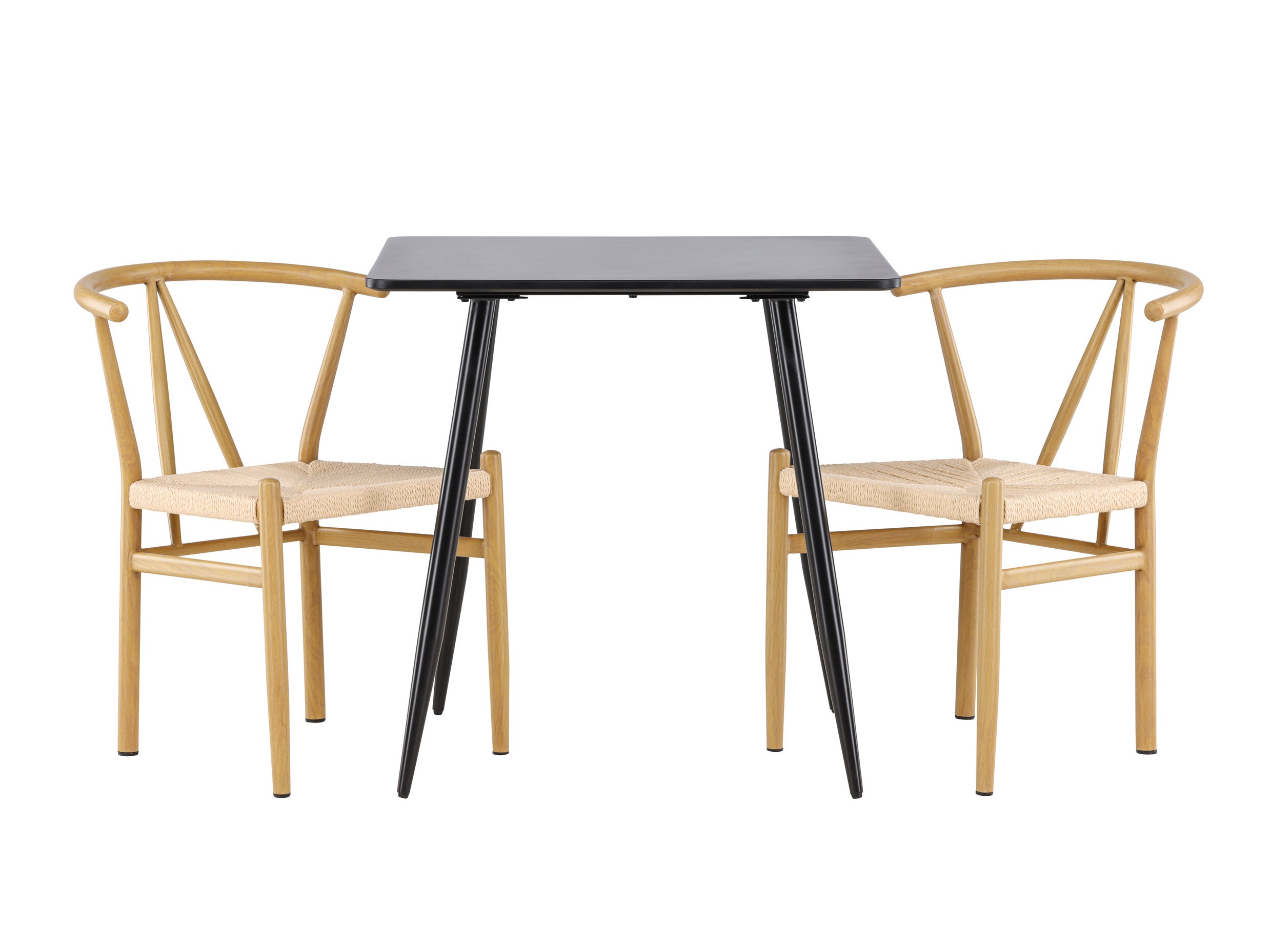 Маса и столове за трапезария Dallas 4920 (Бежов + Светлокафяво)