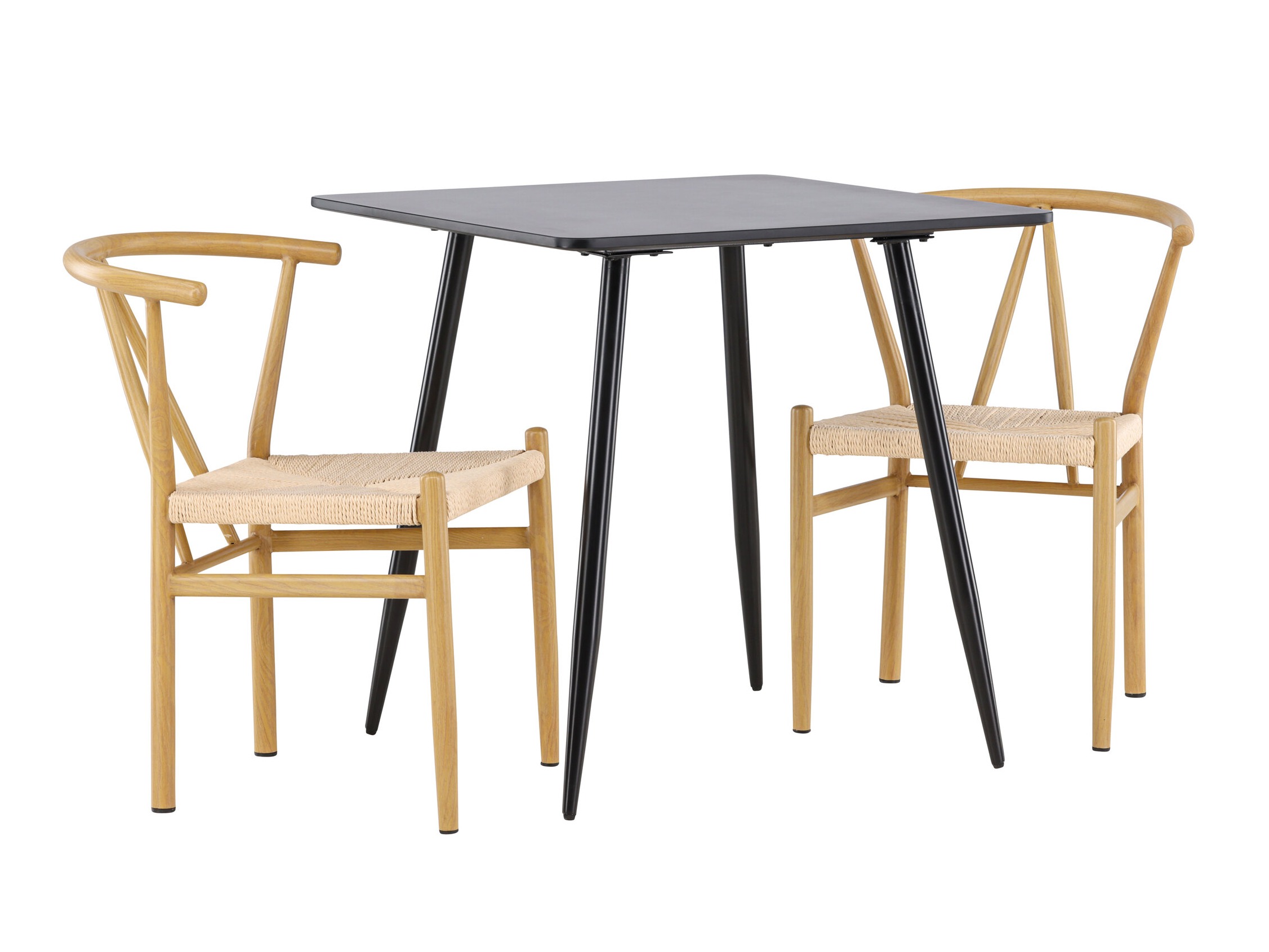 Маса и столове за трапезария Dallas 4920 (Бежов + Светлокафяво)