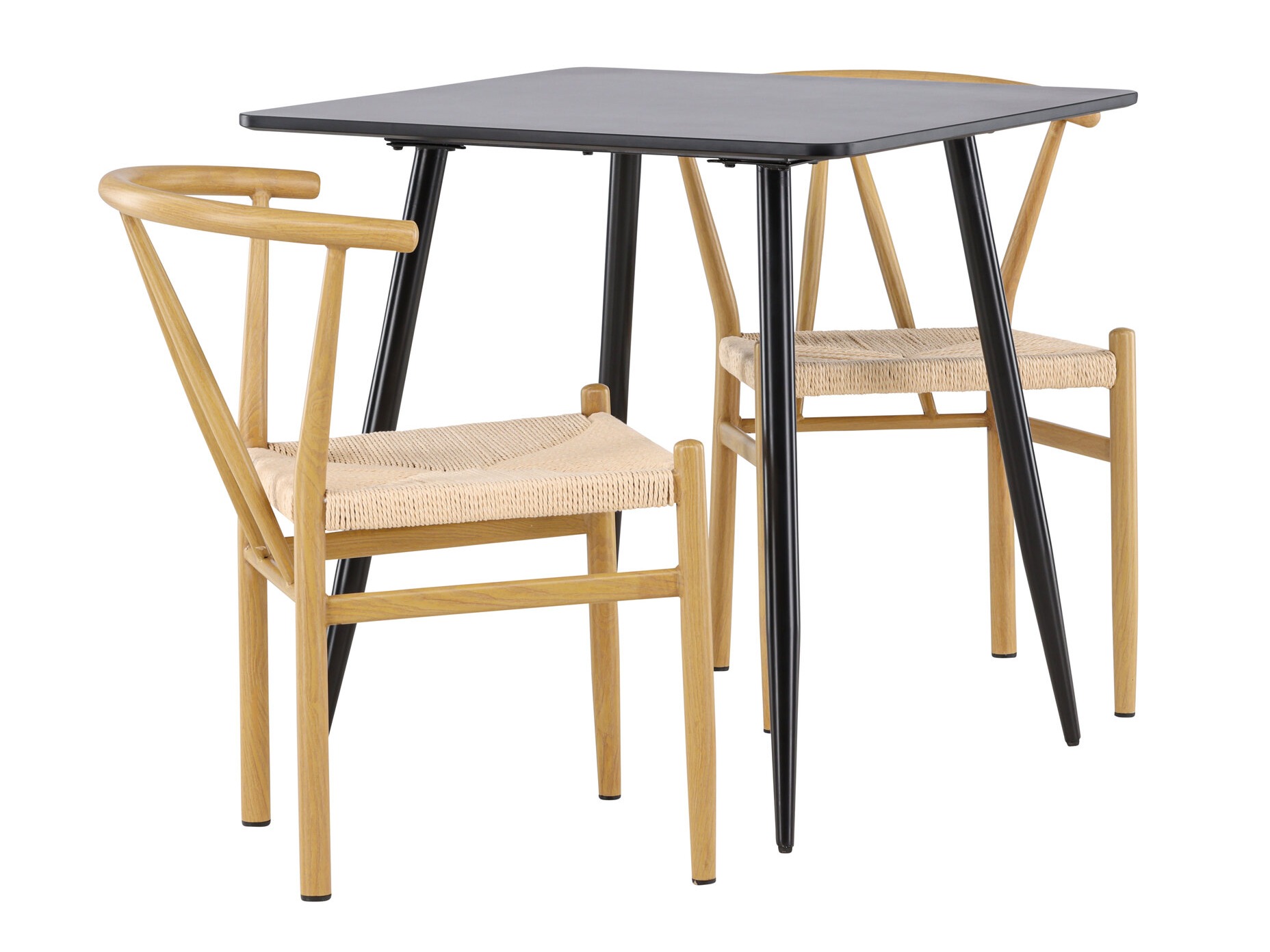 Маса и столове за трапезария Dallas 4920 (Бежов + Светлокафяво)