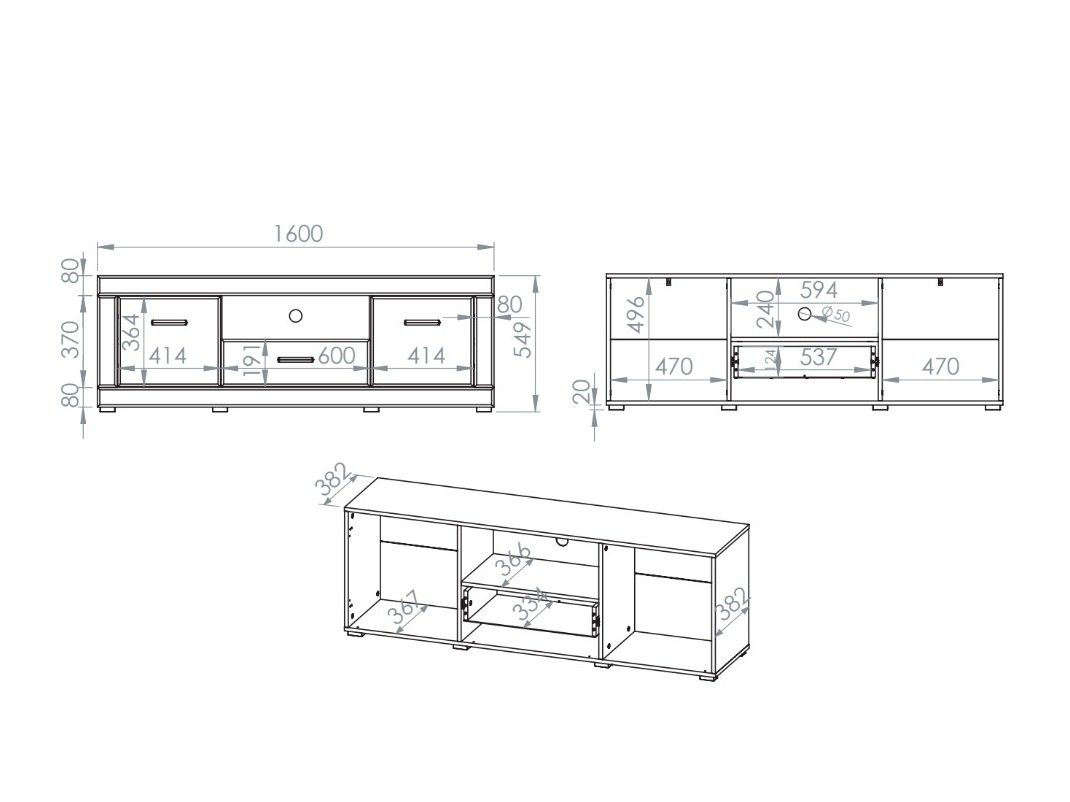 ТВ шкаф Enolevi 104