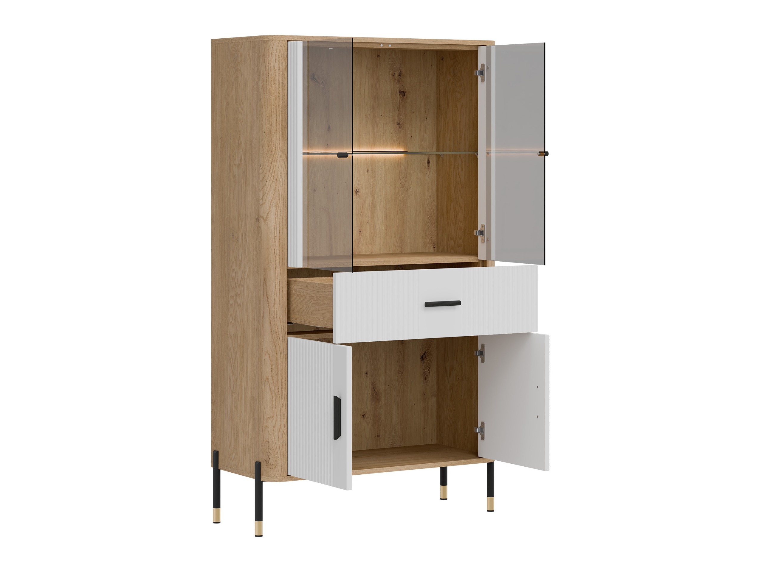 Етажерка Flosora 125 (Бял)
