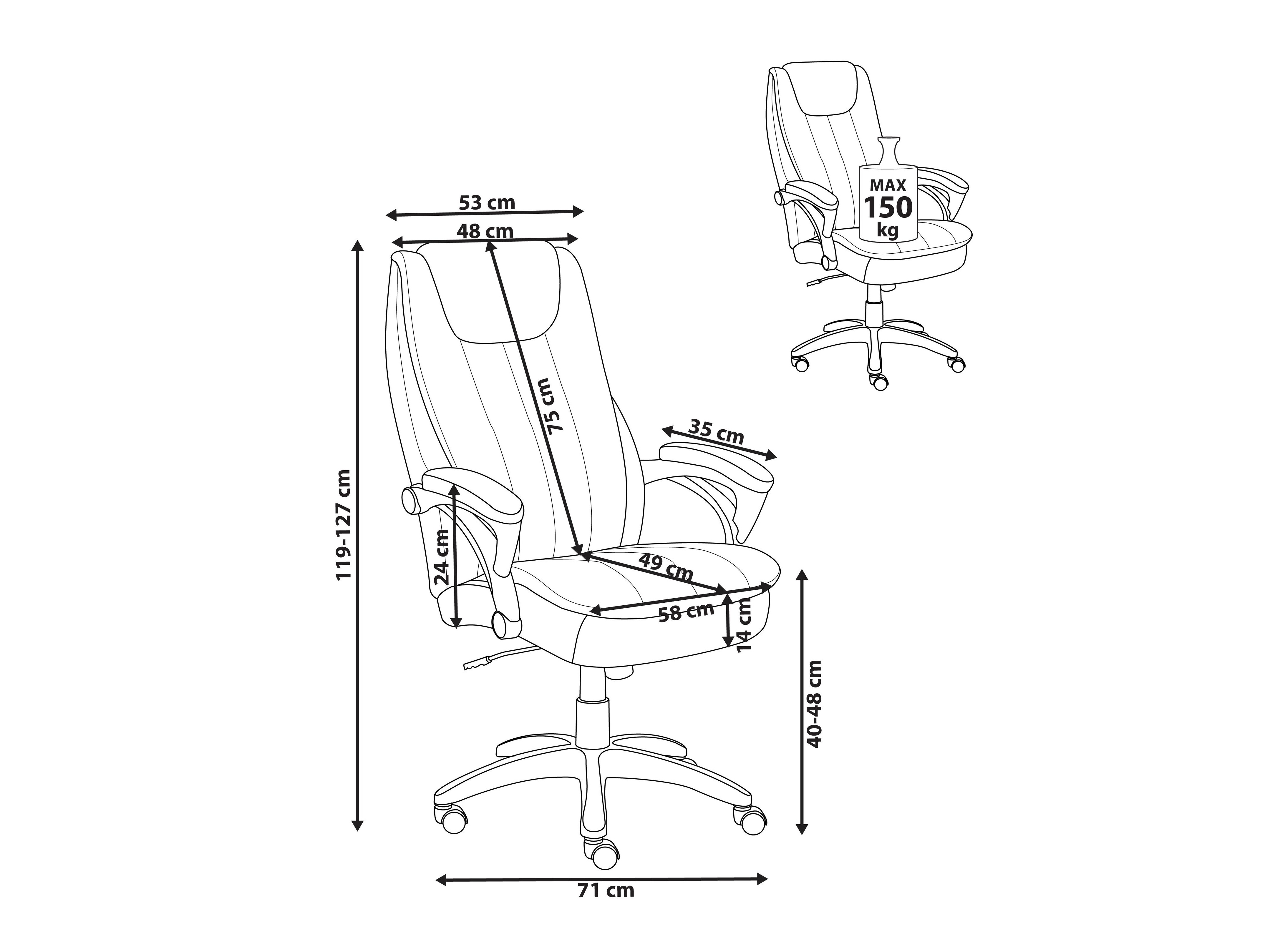 Офис стол Berwyn 2756