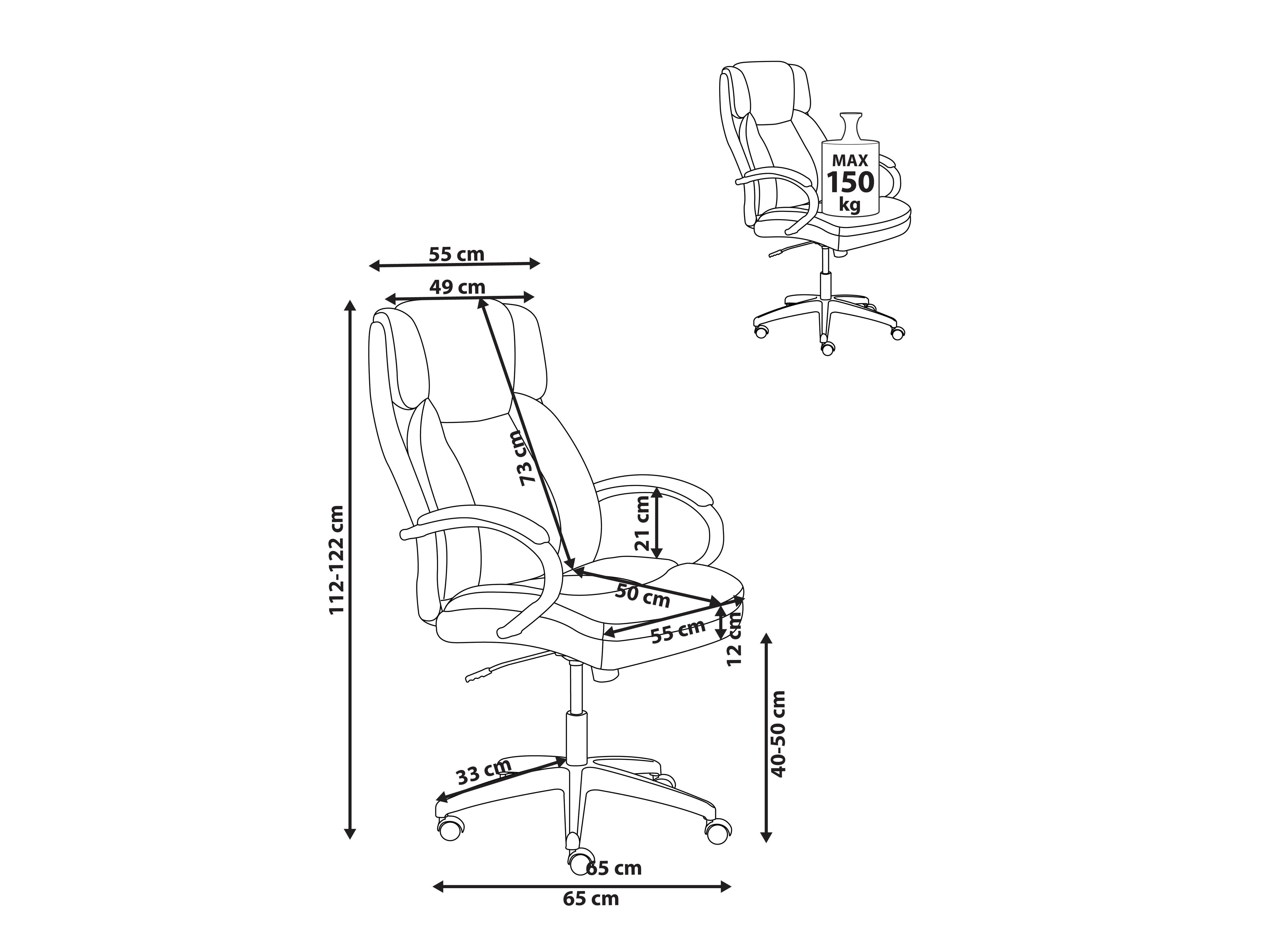 Офис стол Berwyn 2757