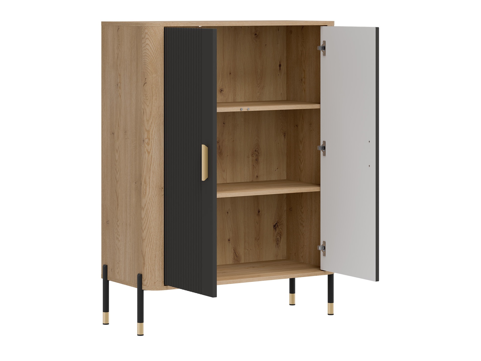 Шкаф Flosora 123 (Антрацит)