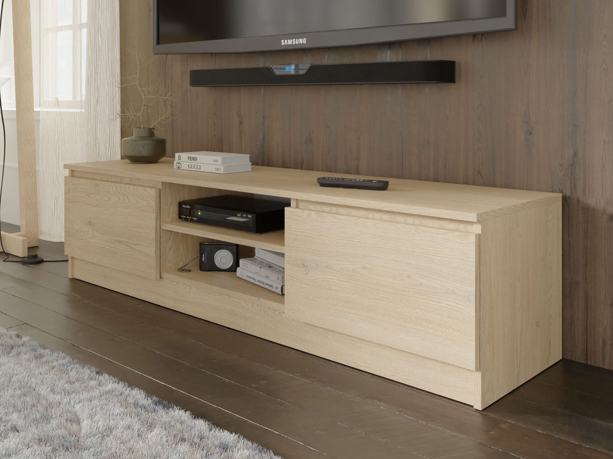 ТВ шкаф Buffalo 198 (Дъб)