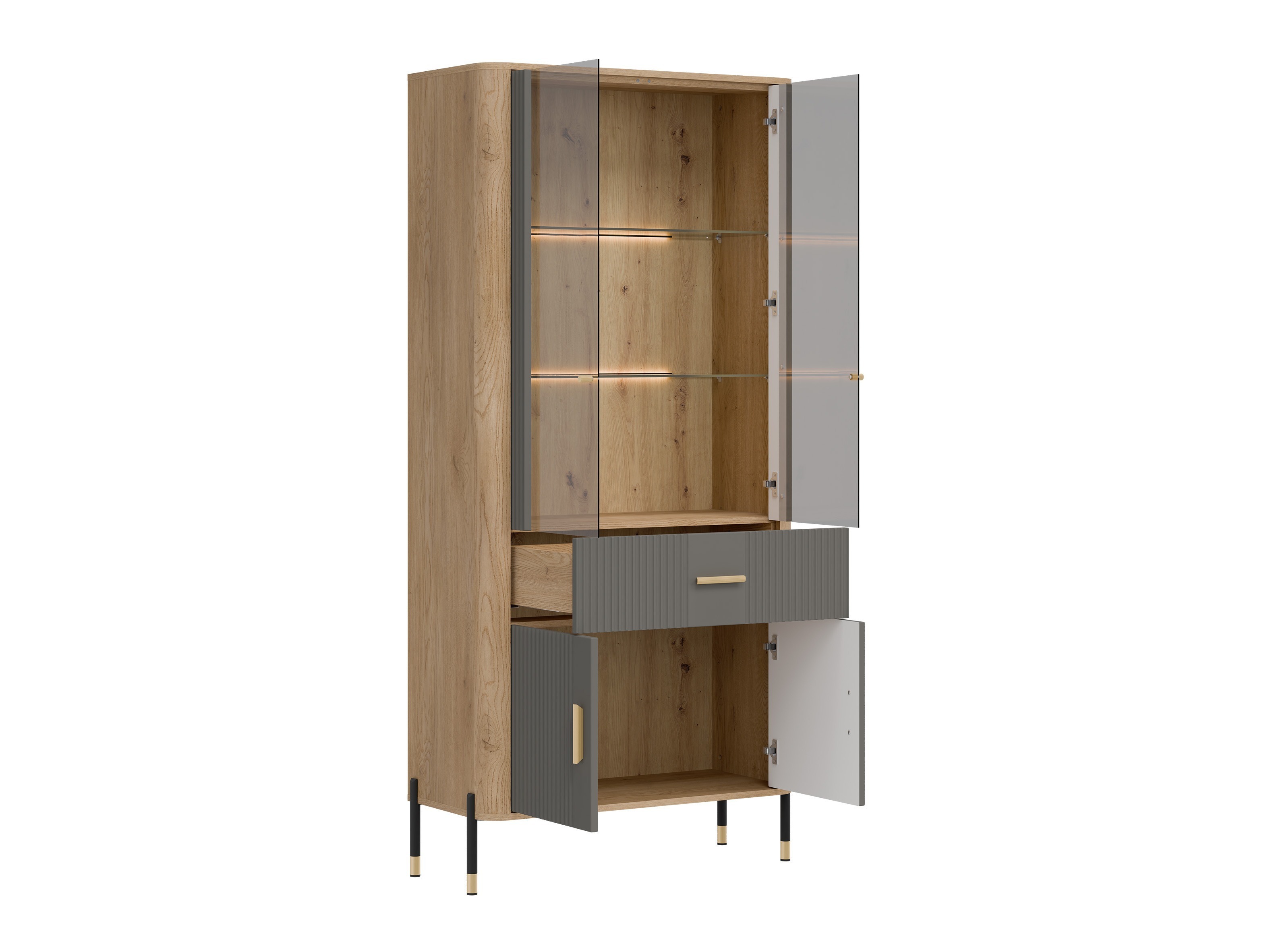 Етажерка Flosora 129 (Сив)