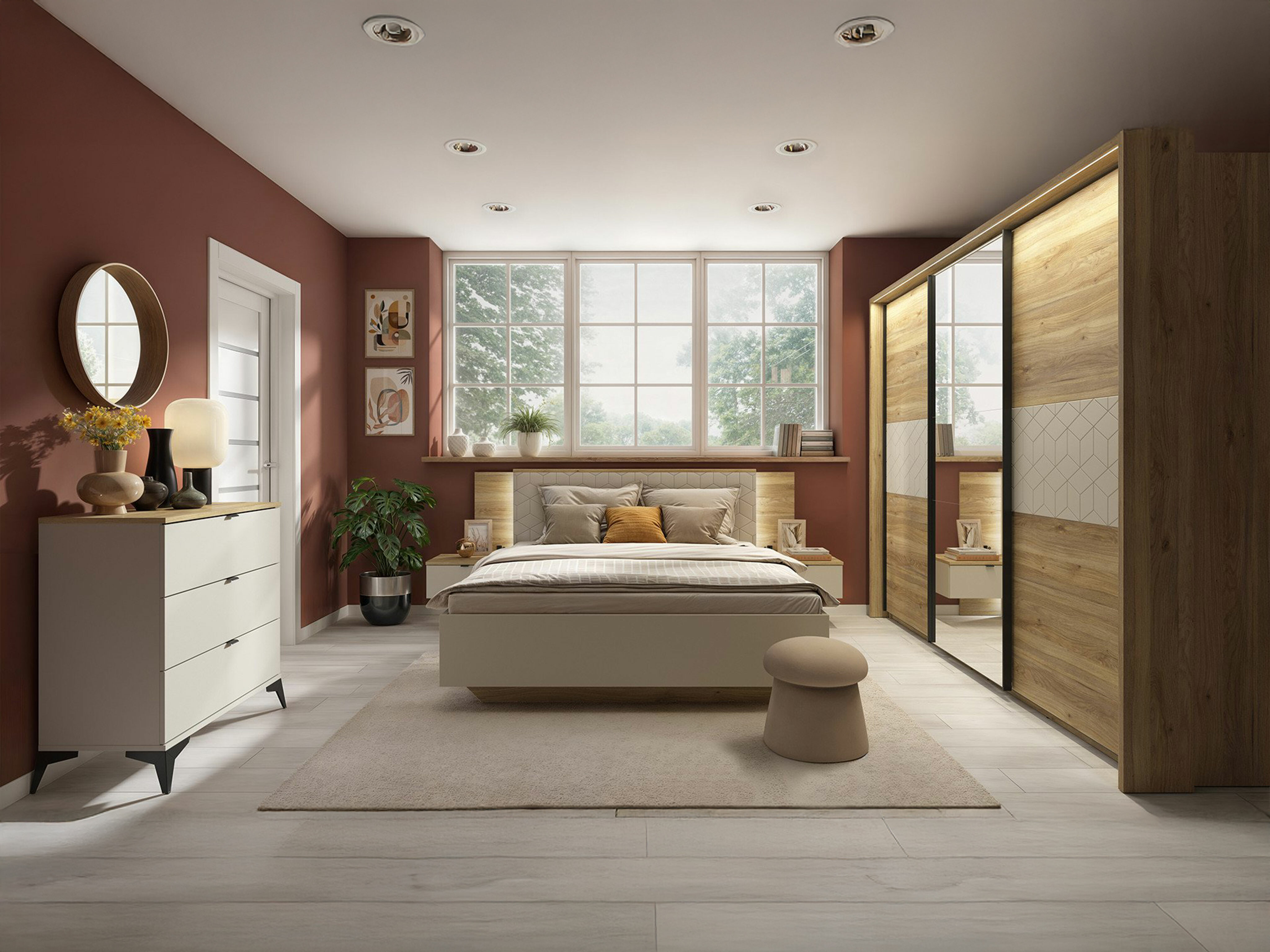 Комплект за спалня Luorlo 105