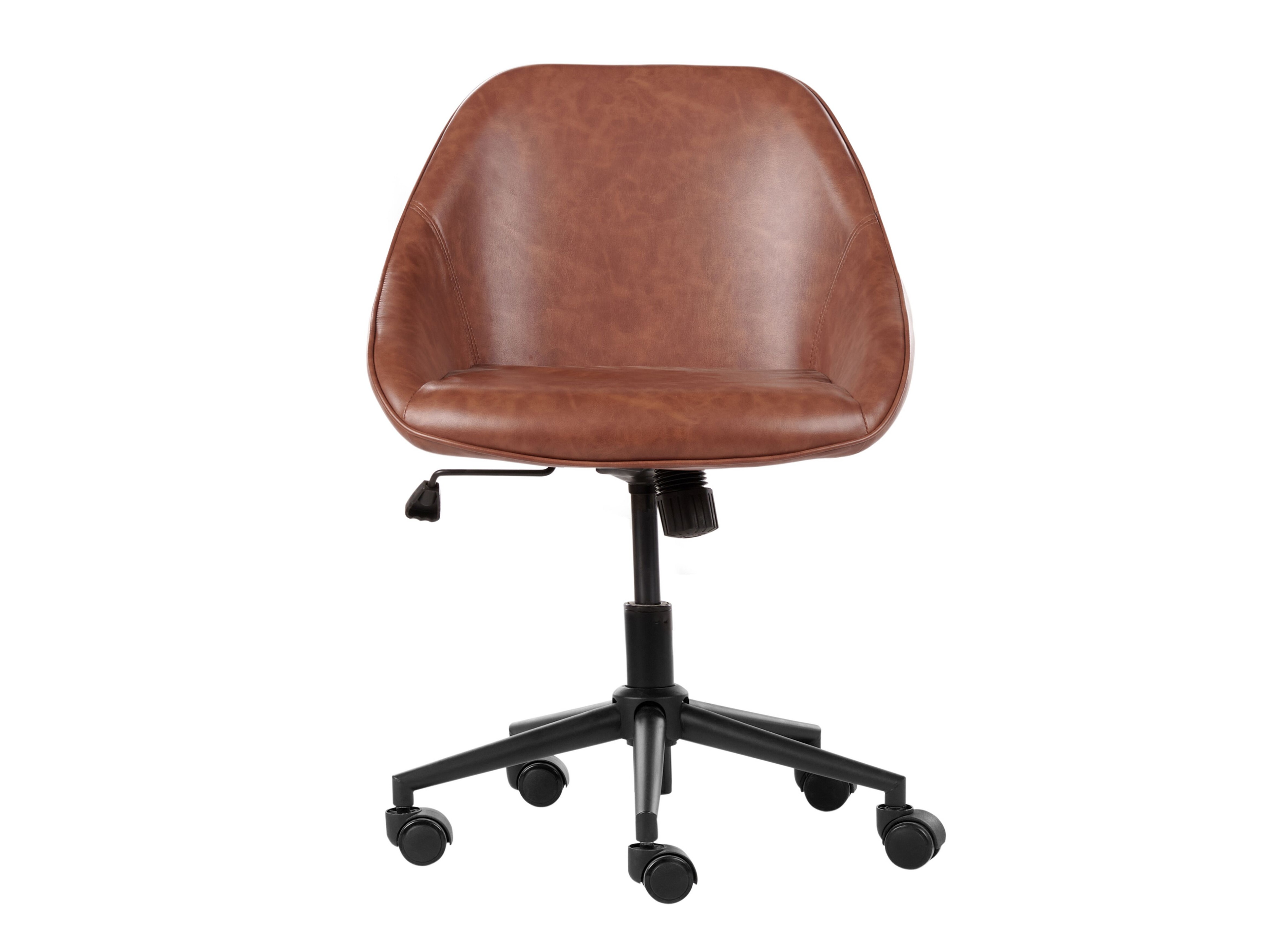 Офис стол Berwyn 2770 (Черен + Кафяв)