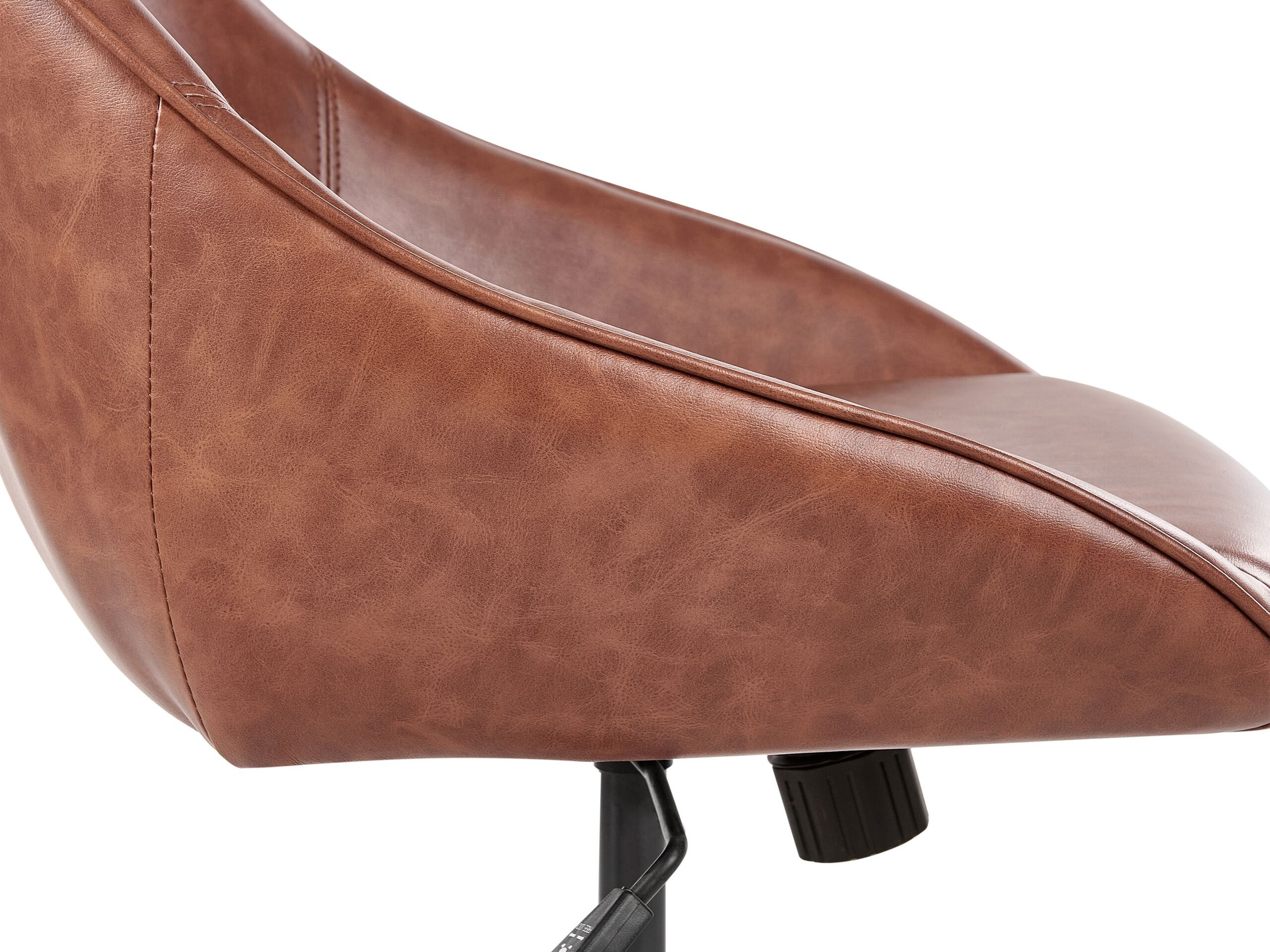 Офис стол Berwyn 2770 (Черен + Кафяв)