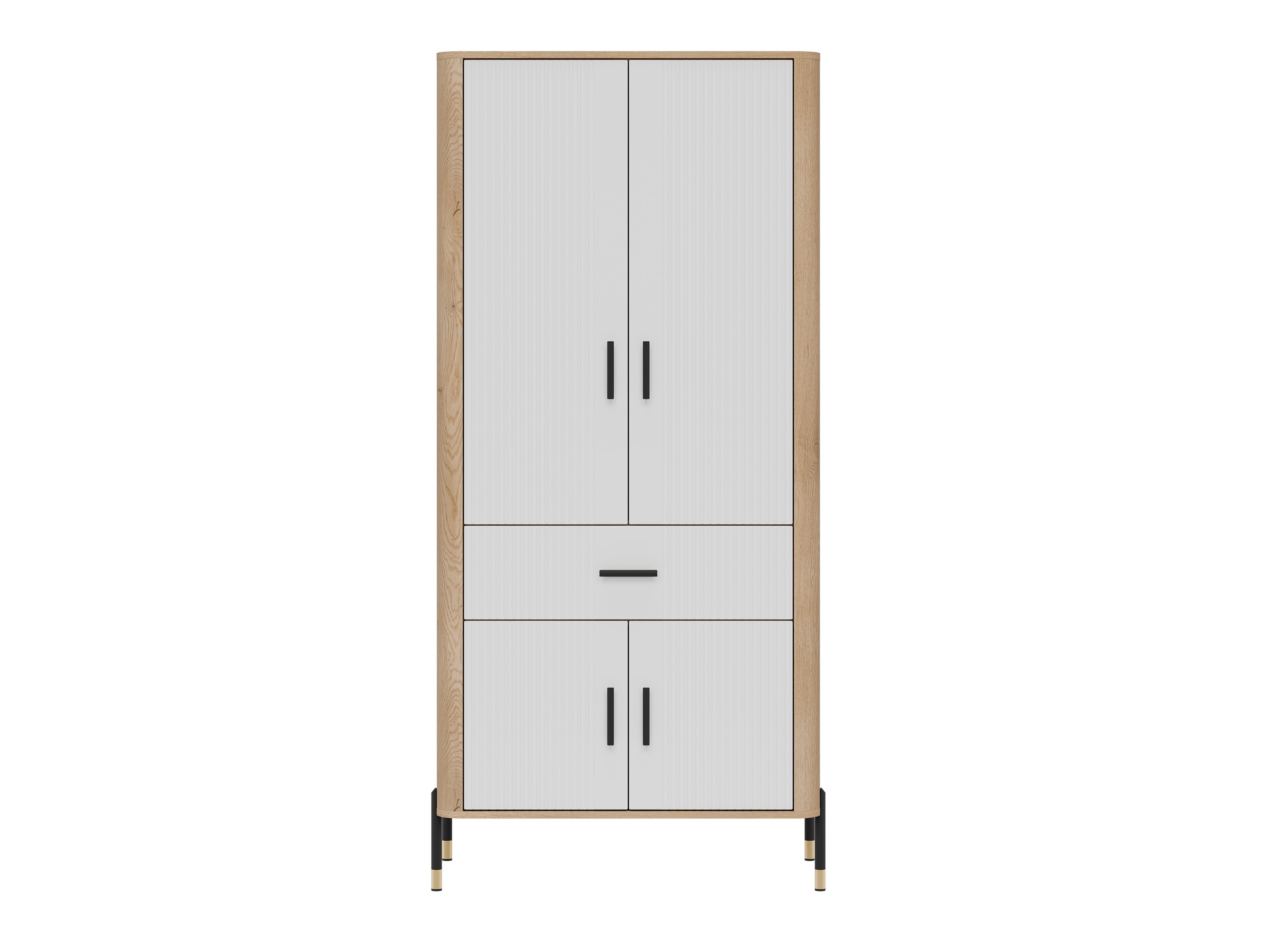 Гардероб Flosora 133 (Бял)