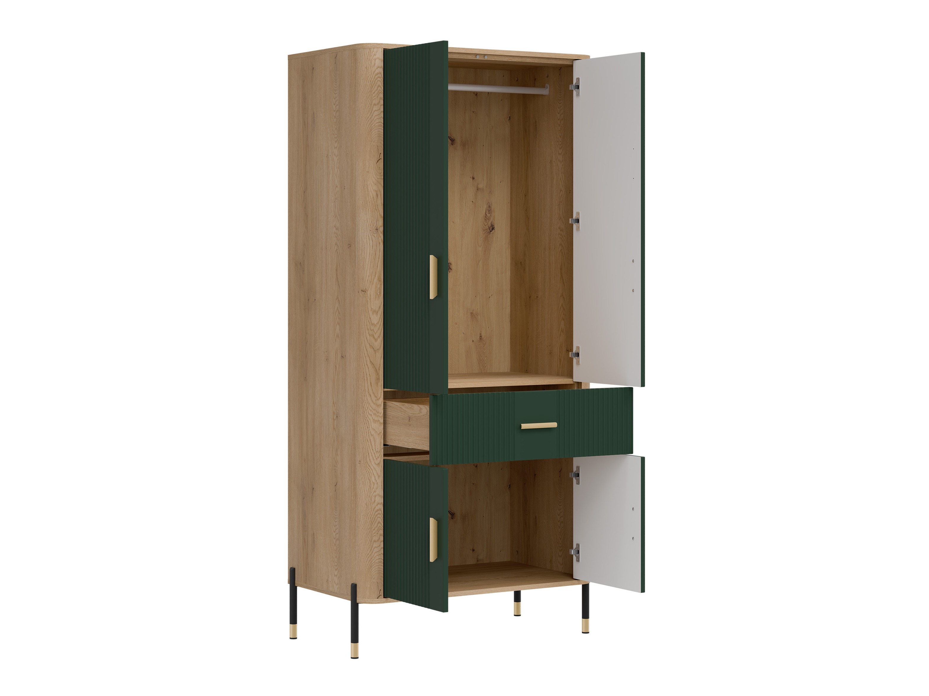 Гардероб Flosora 133 (Зелен)