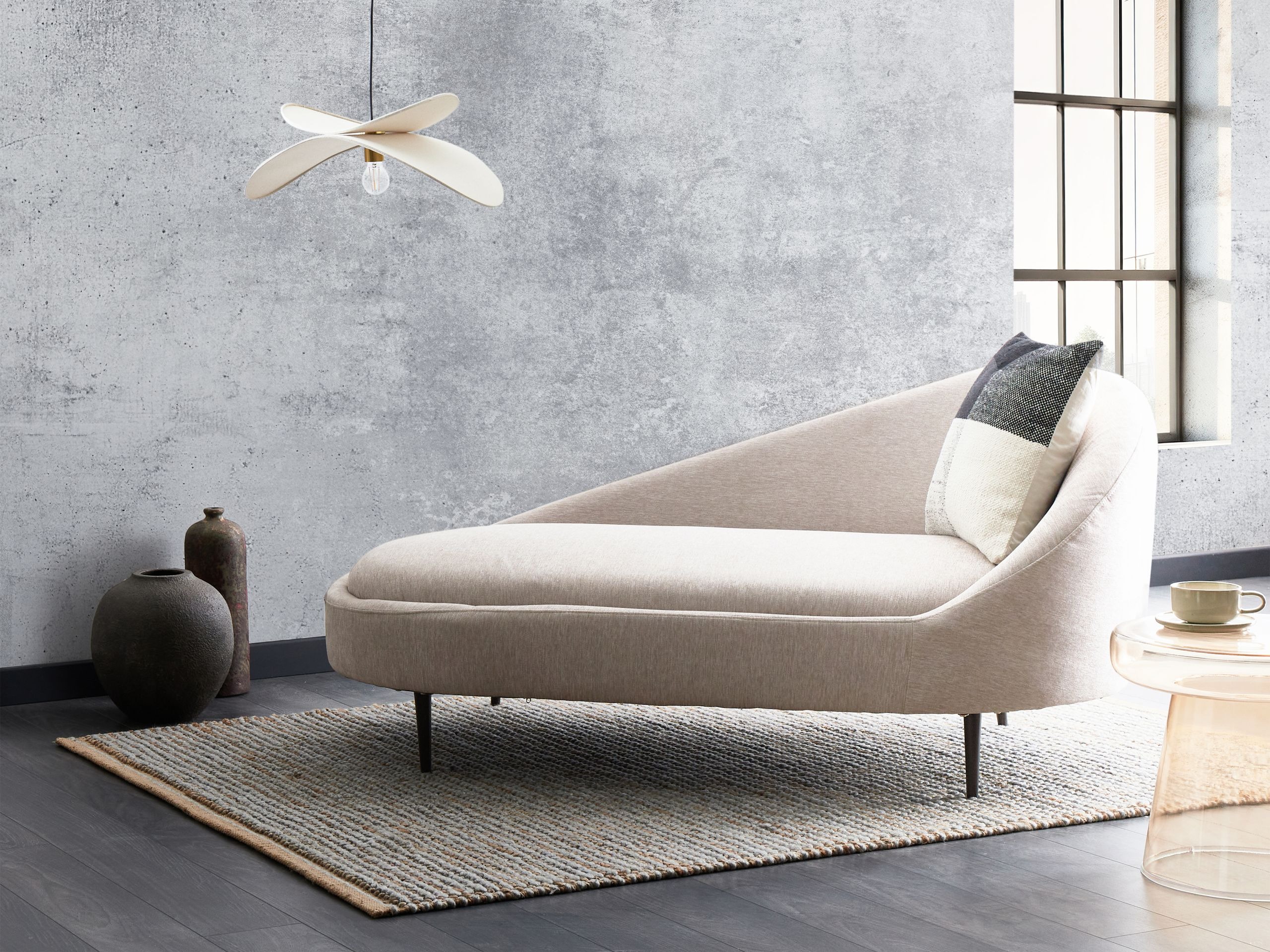 Кушетка Berwyn 2787 (Светлокафяво)