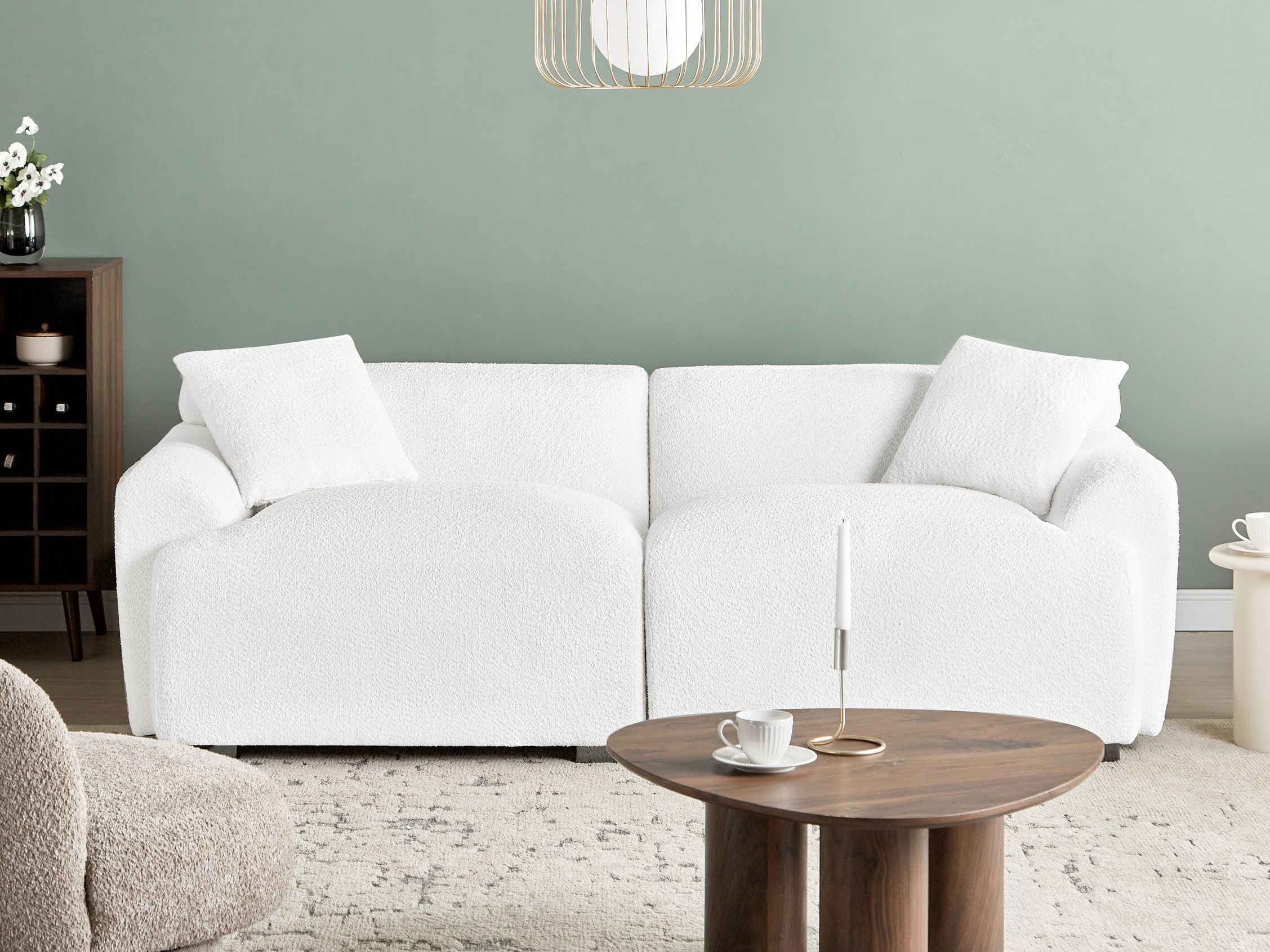 Диван Berwyn 2796 (Бял)