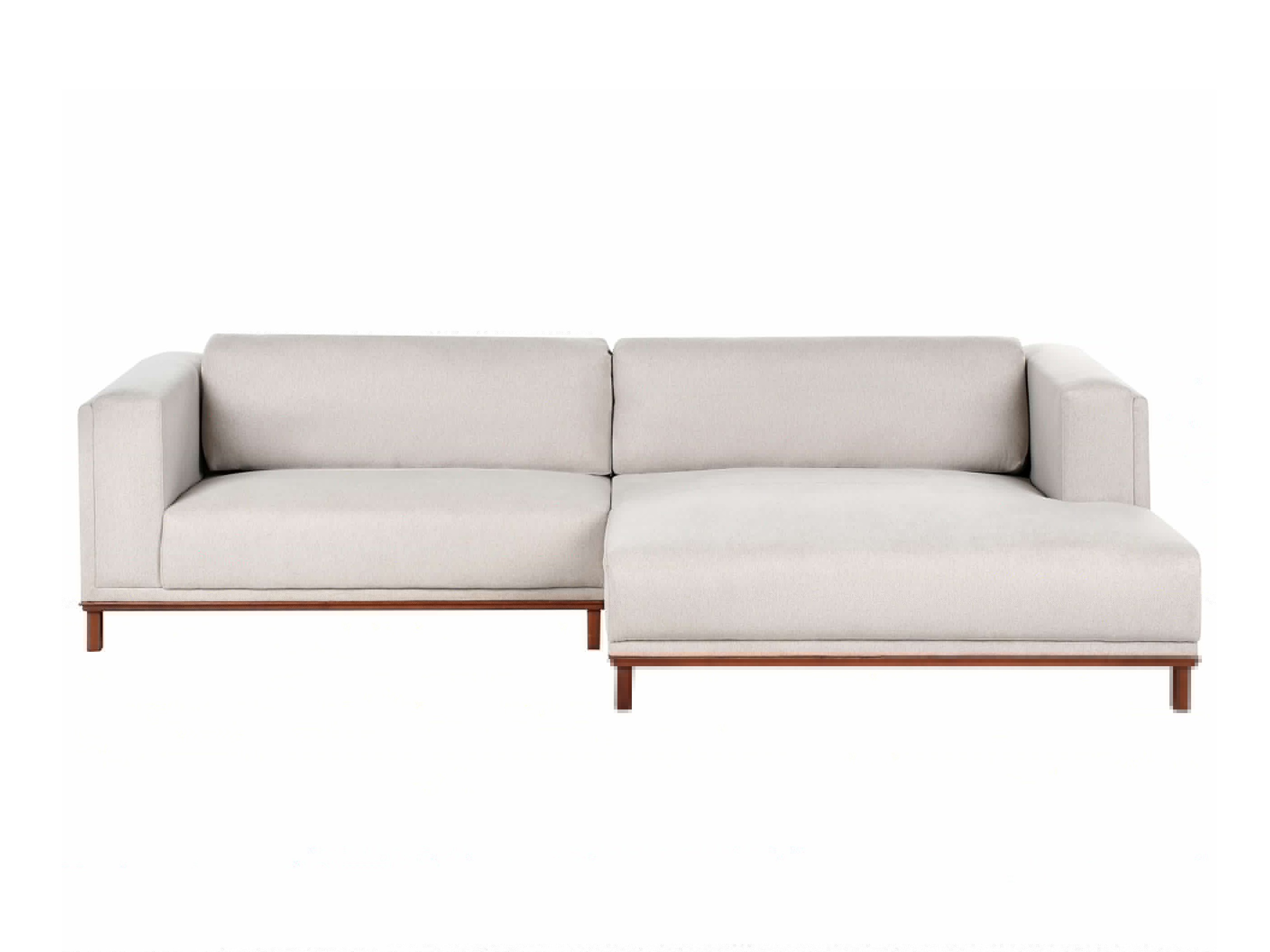 Ъглов диван Berwyn 2798 (Светло бежово)