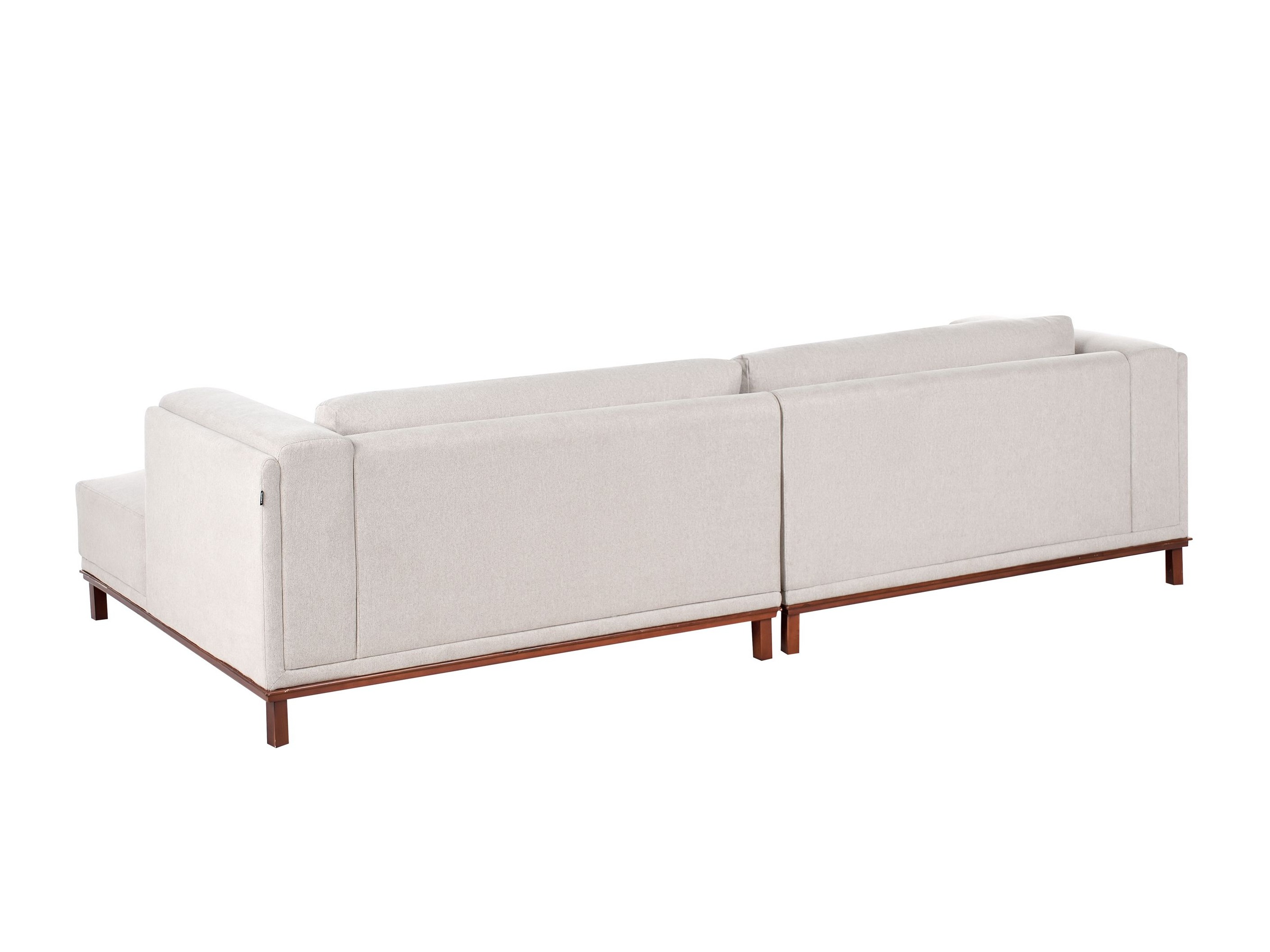 Ъглов диван Berwyn 2798 (Светло бежово)