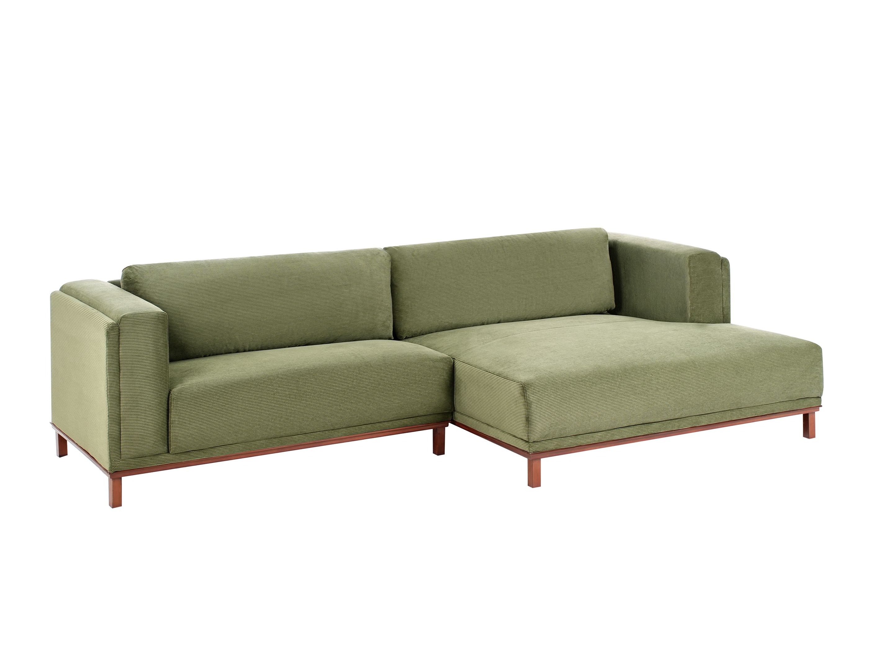 Ъглов диван Berwyn 2798 (Зелен)