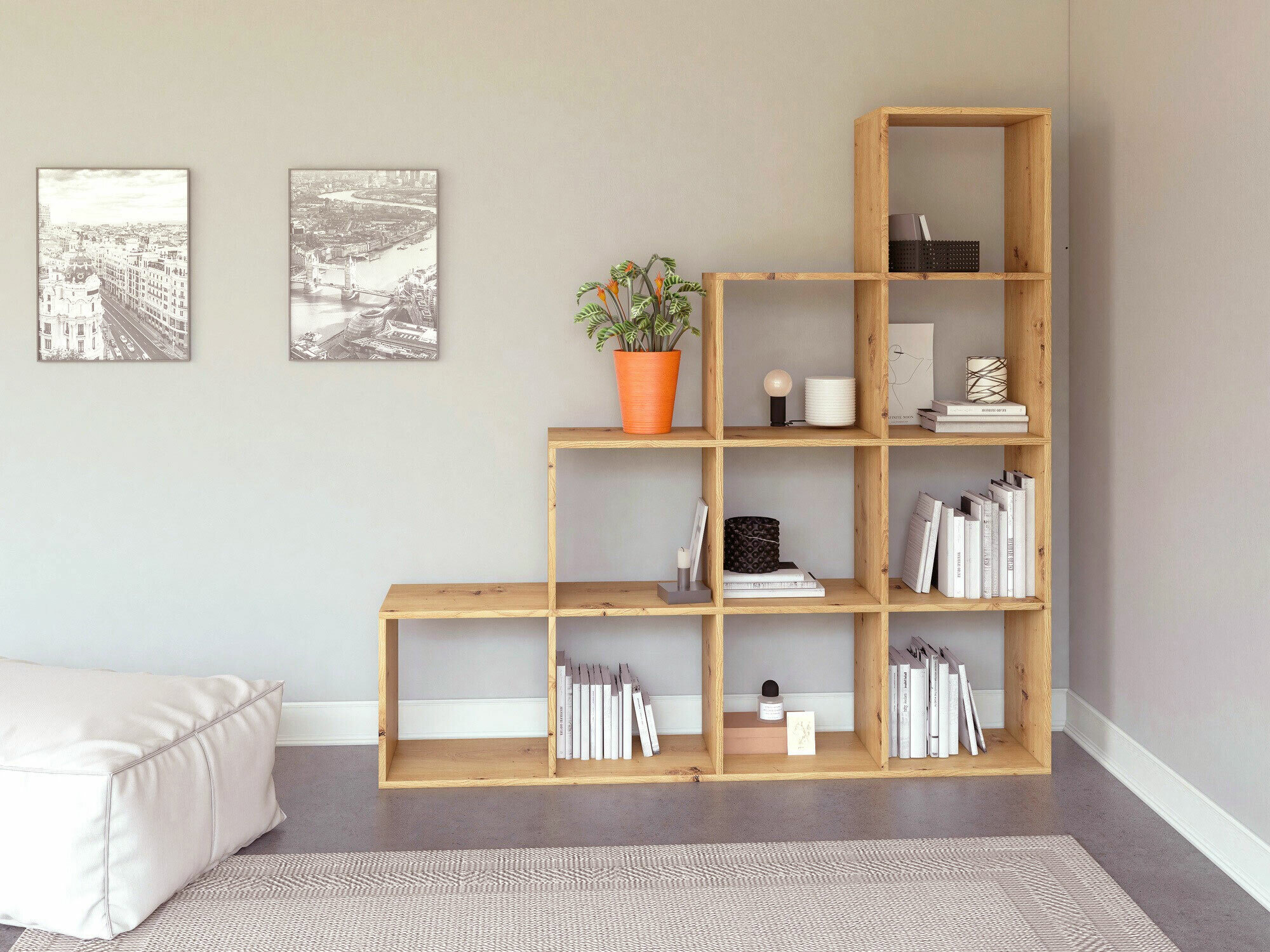 Етажерка Mandeville 233 (Artisan дъб)