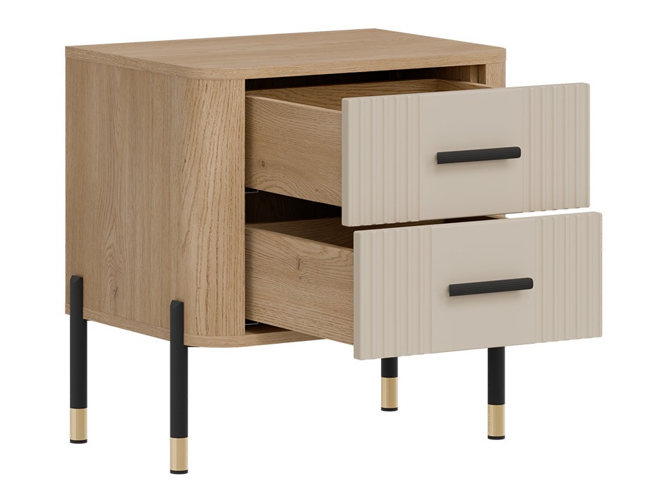 Нощно шкафче Flosora 140 (Кашмир)