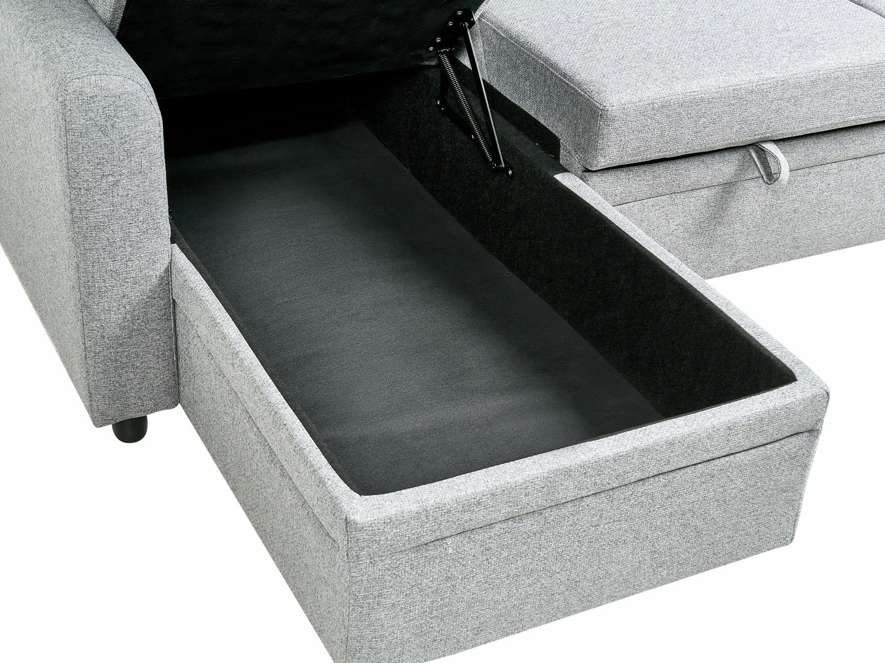 Ъглов диван Berwyn 2805 (Сив)