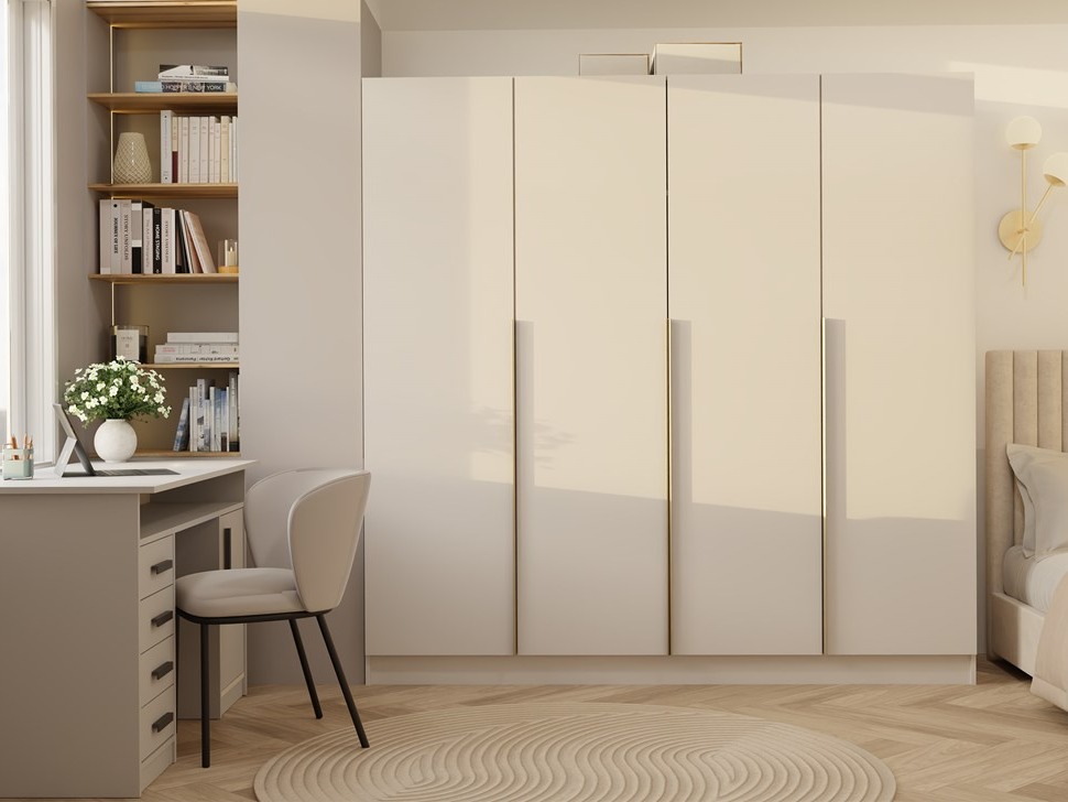 Гардероб Mandeville 370 (Кашмир + Златно)