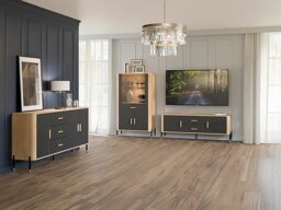 Комплект за хол Flosora 147 (Антрацит)