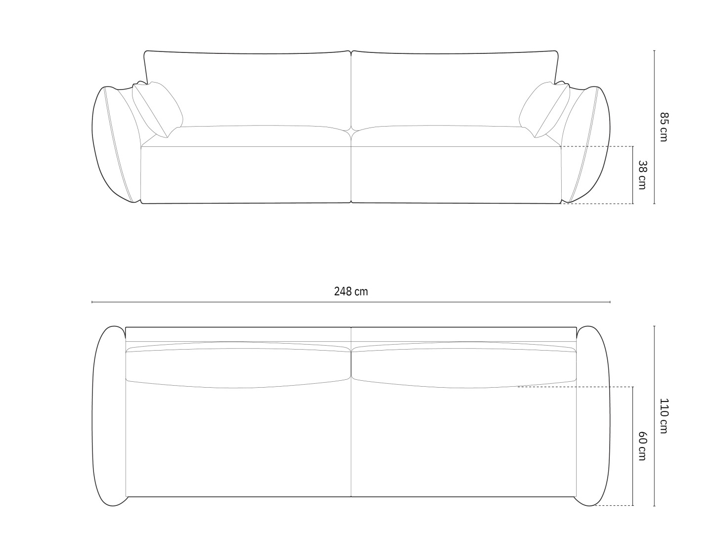 Диван Belenoe 102 (Bluvel 19)