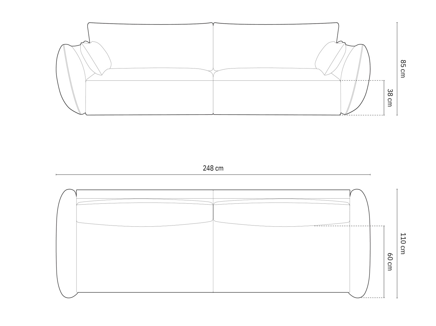 Диван Belenoe 102 (Bluvel 86)