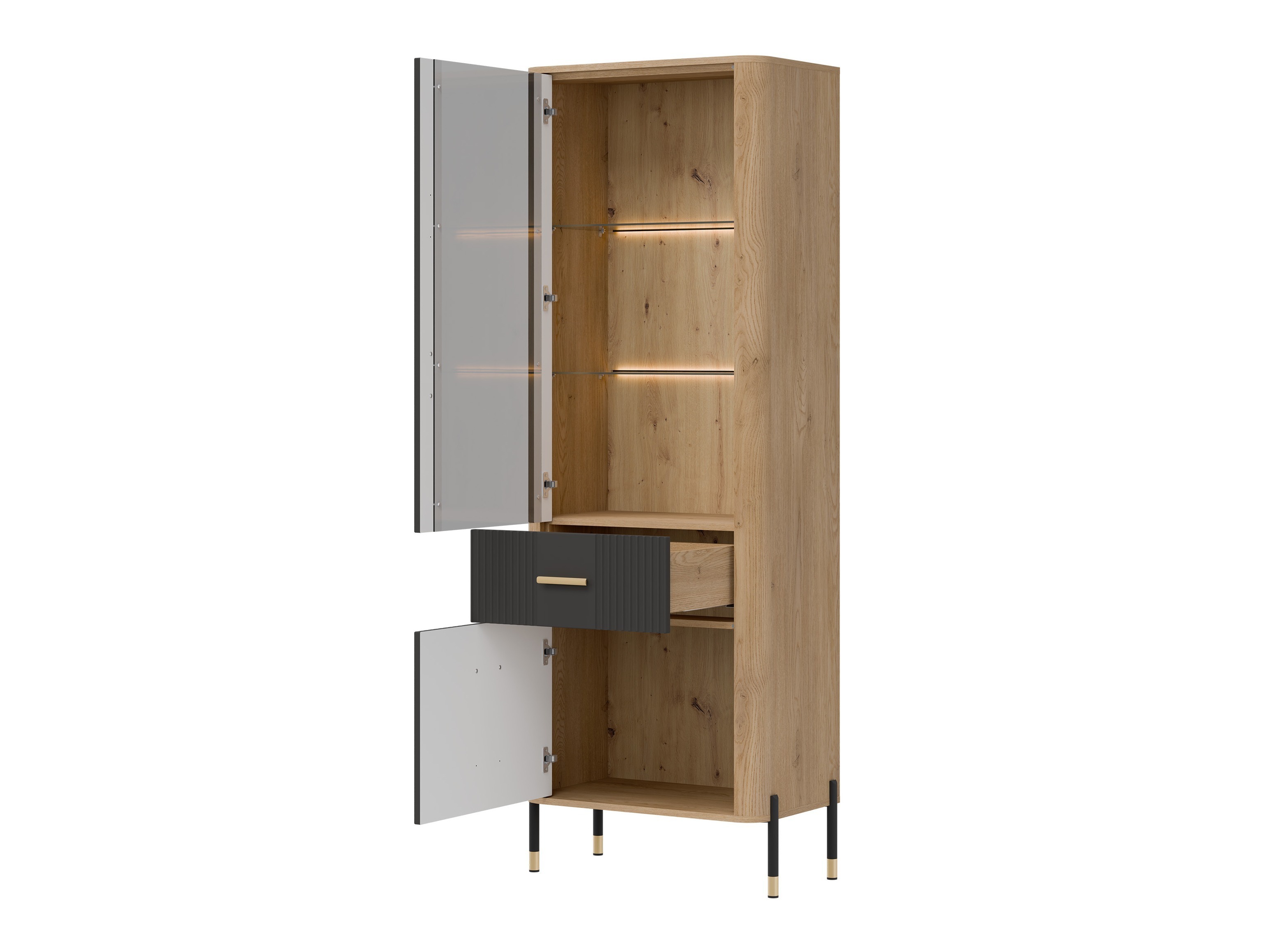 Комплект за хол Flosora 148 (Антрацит)