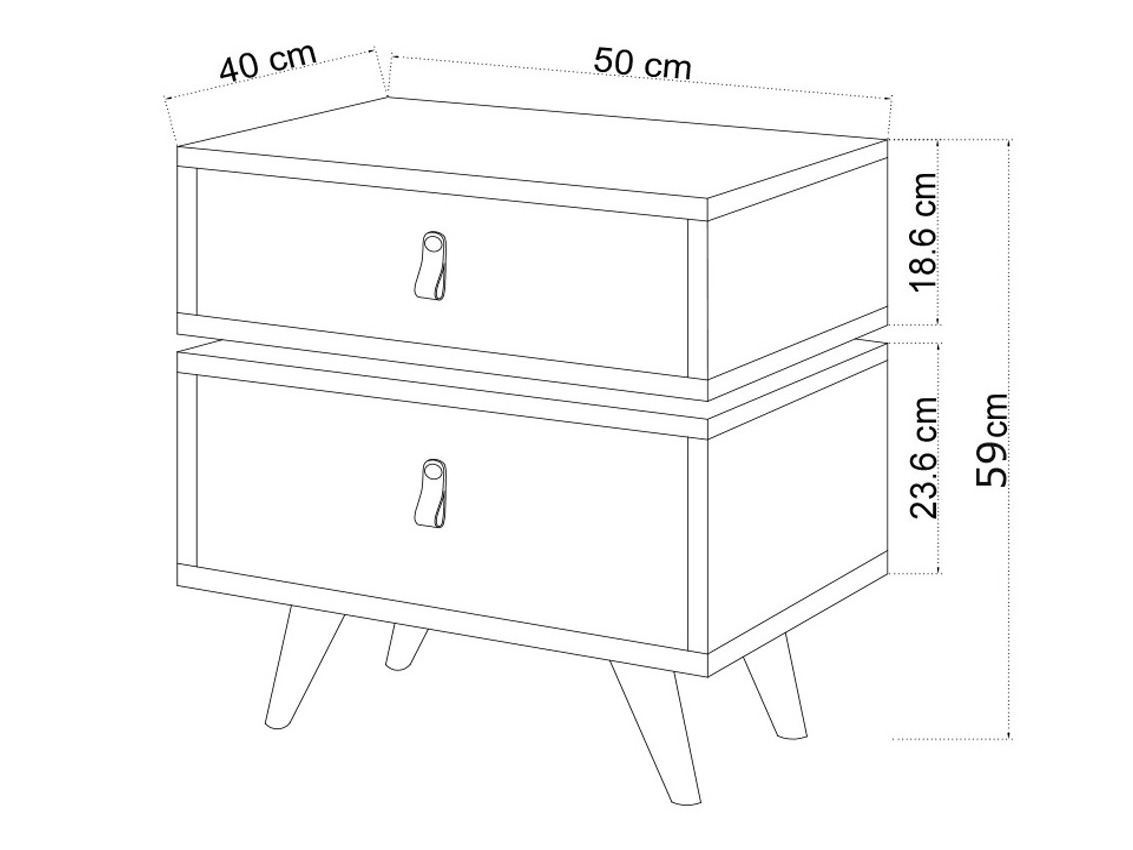 Нощно шкафче Kailua 2654