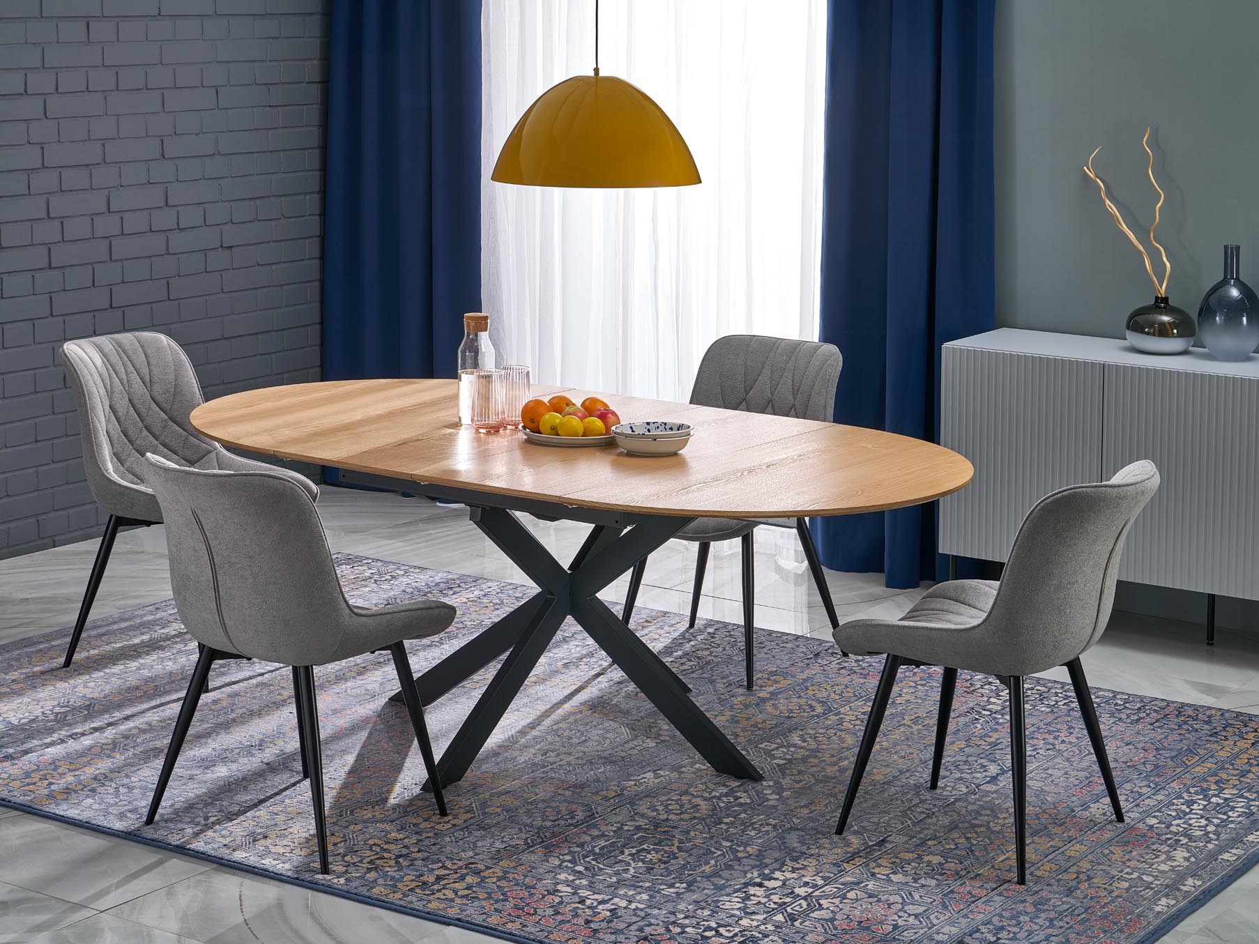 Стол Houston 2033 (Сив)