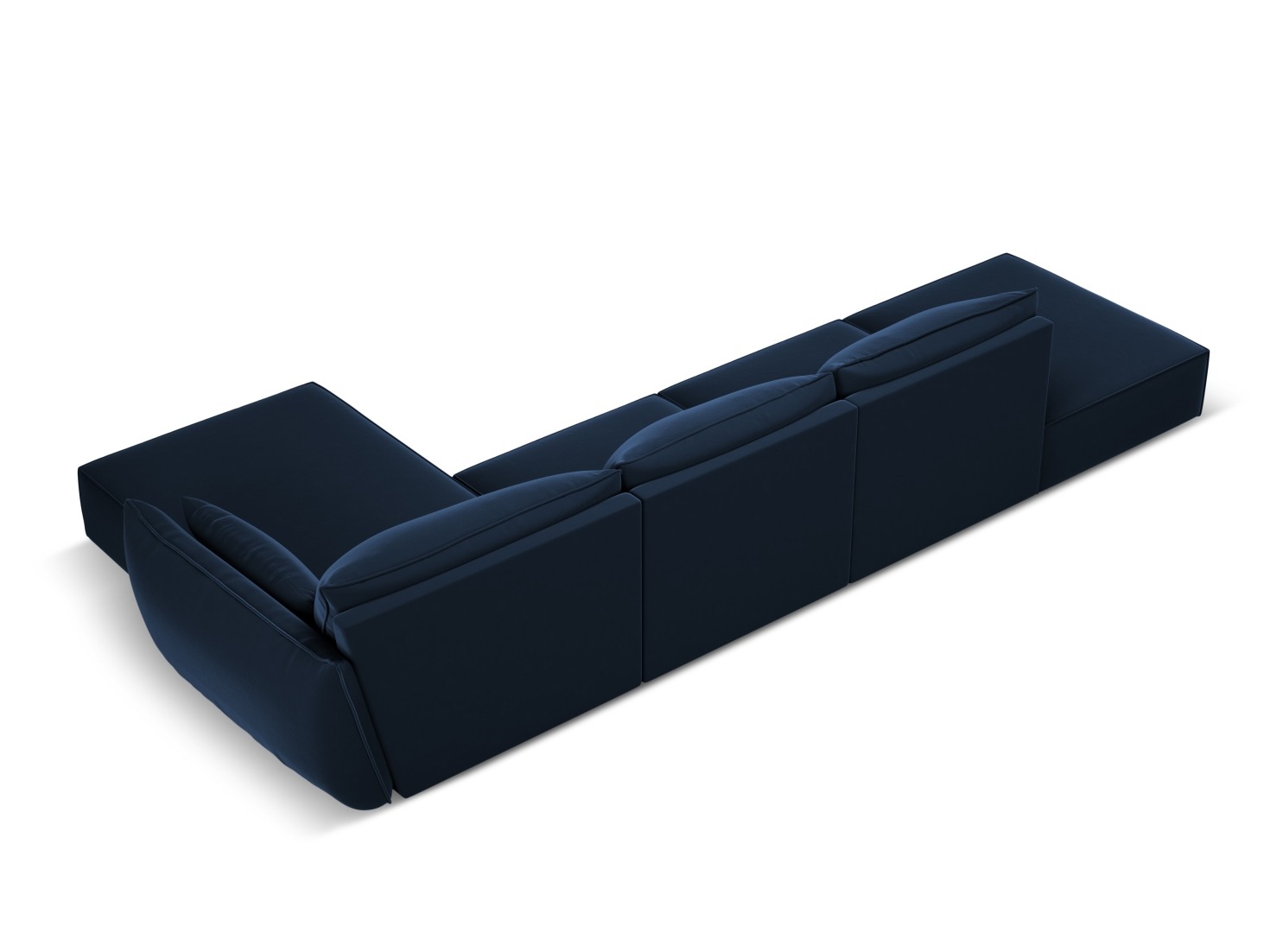 Ъглов диван Belenoe 107 (Bluvel 86)