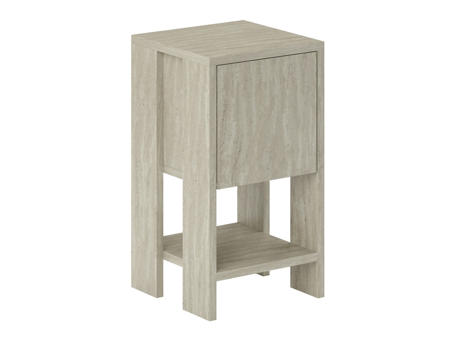 Нощно шкафче Kailua 398 (Лек травертин)