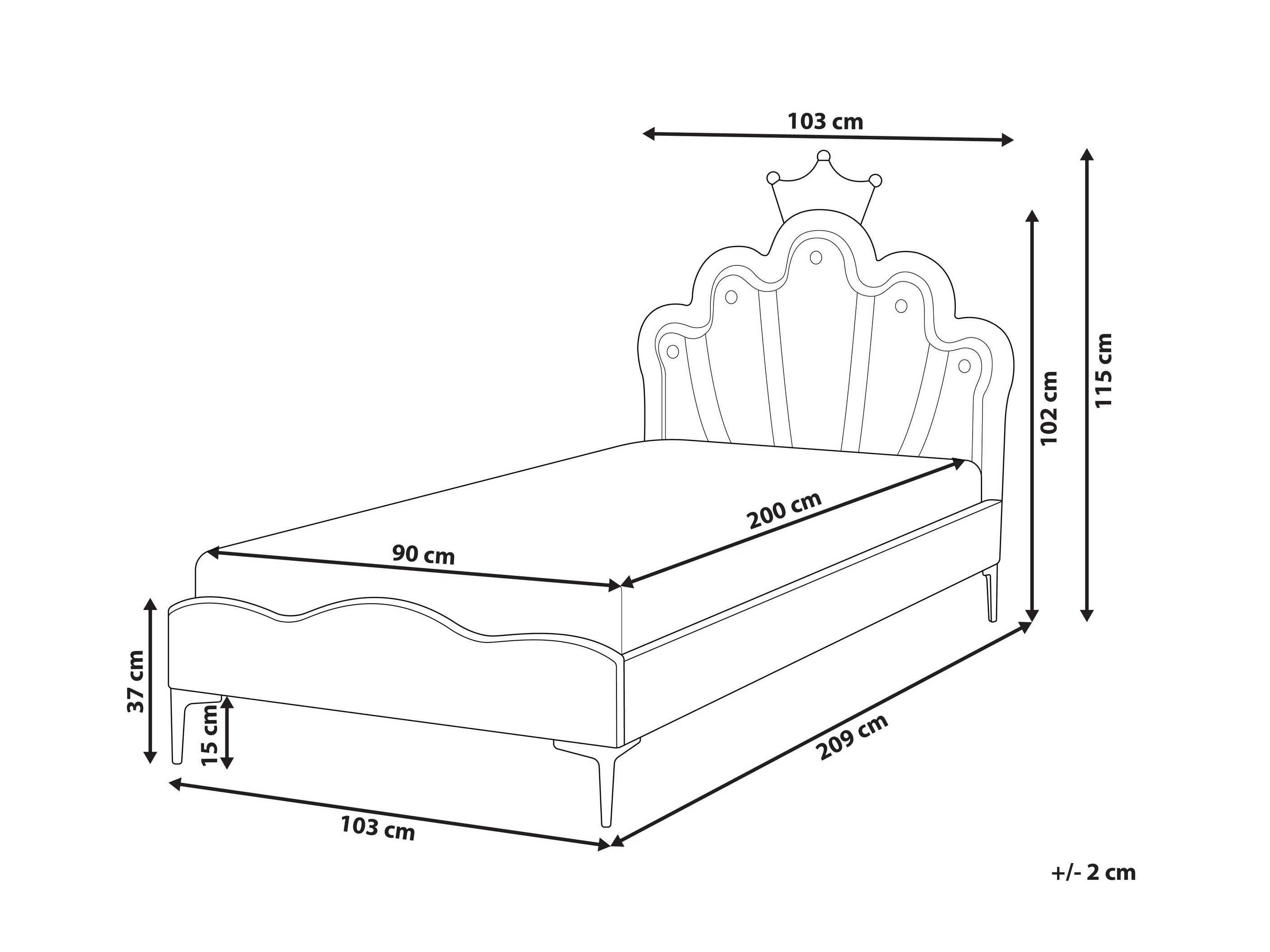 Легло Berwyn 2812 (Роза)