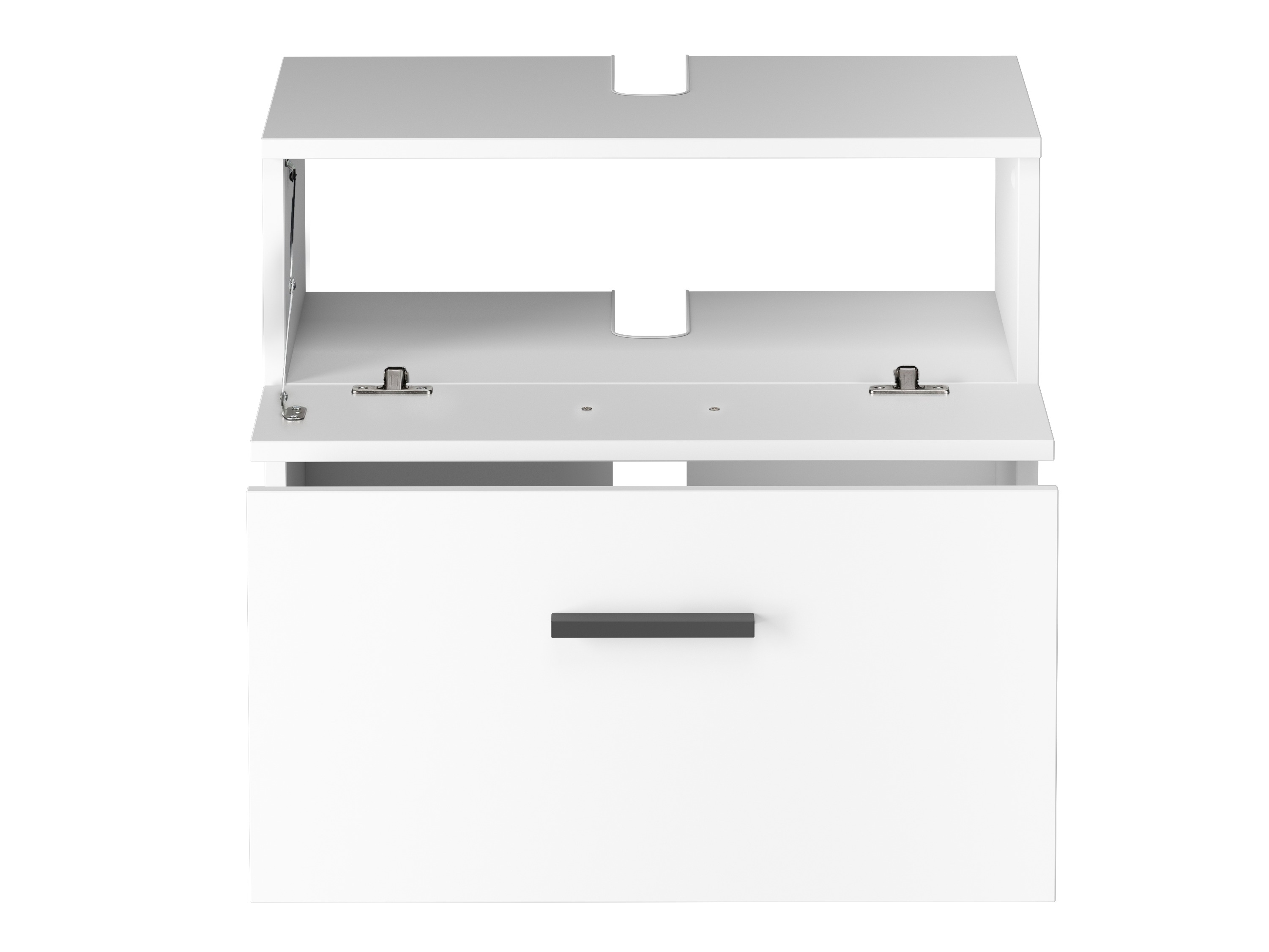 Стоящ шкаф за баня за мивка Larlori 100 (Бял)