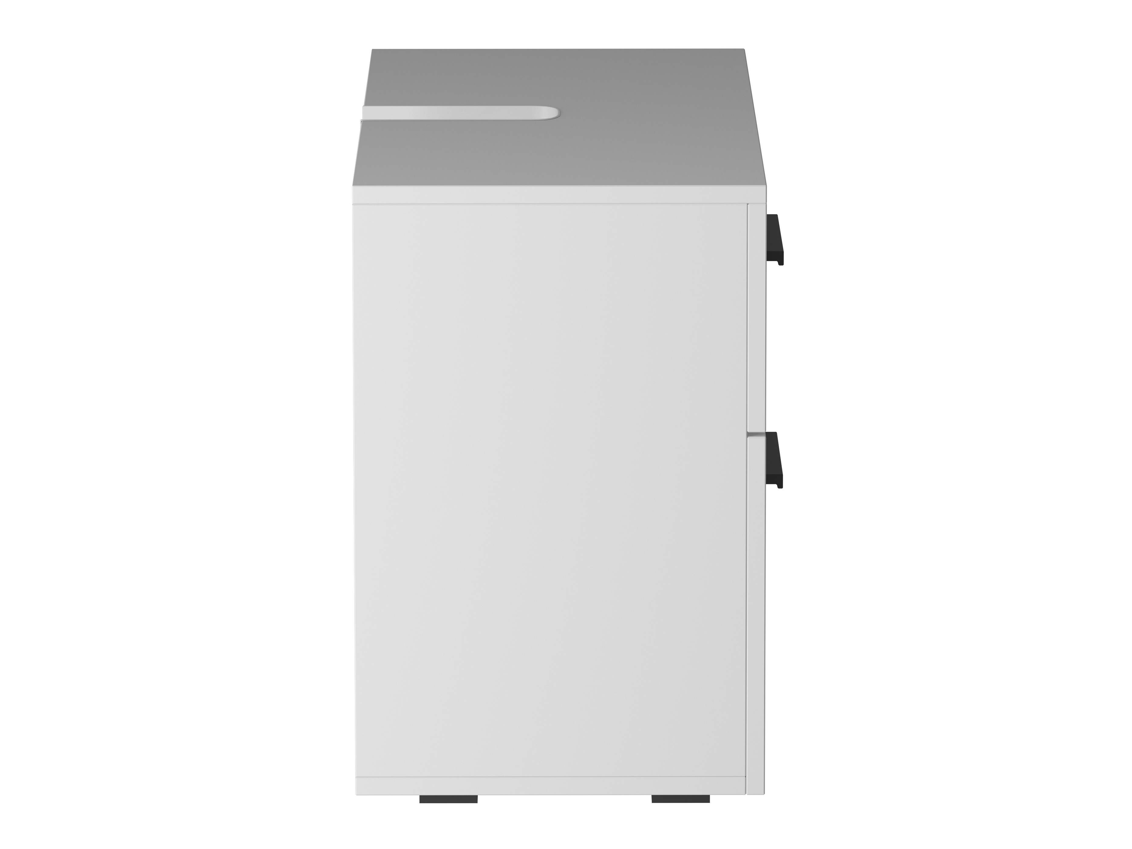 Стоящ шкаф за баня за мивка Larlori 100 (Бял)