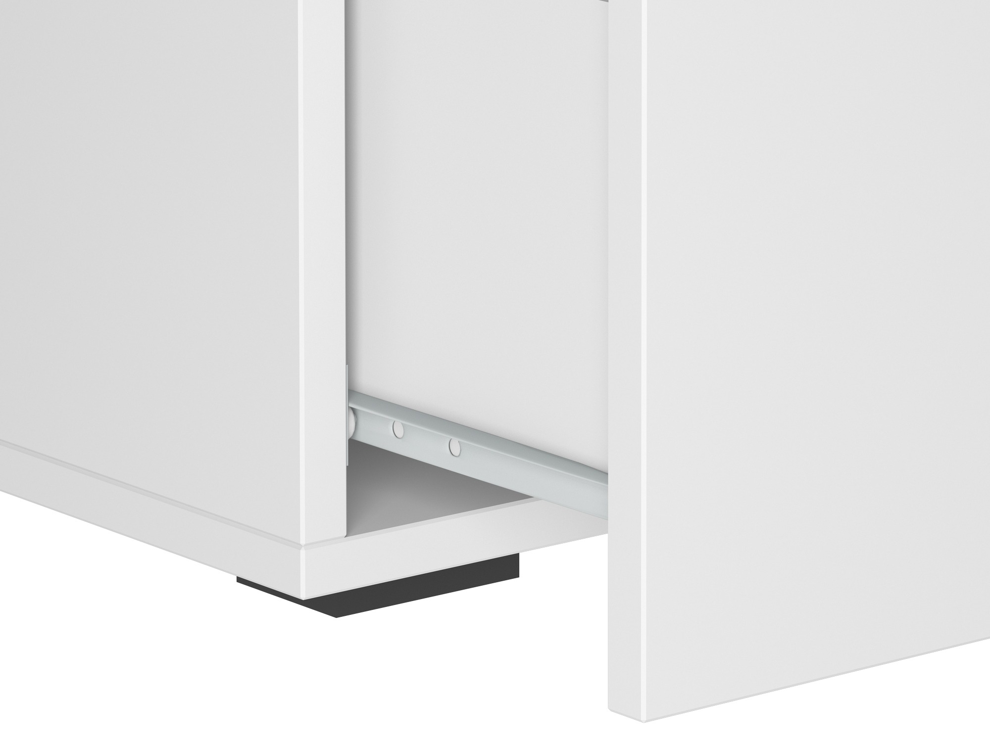 Стоящ шкаф за баня за мивка Larlori 100 (Бял)