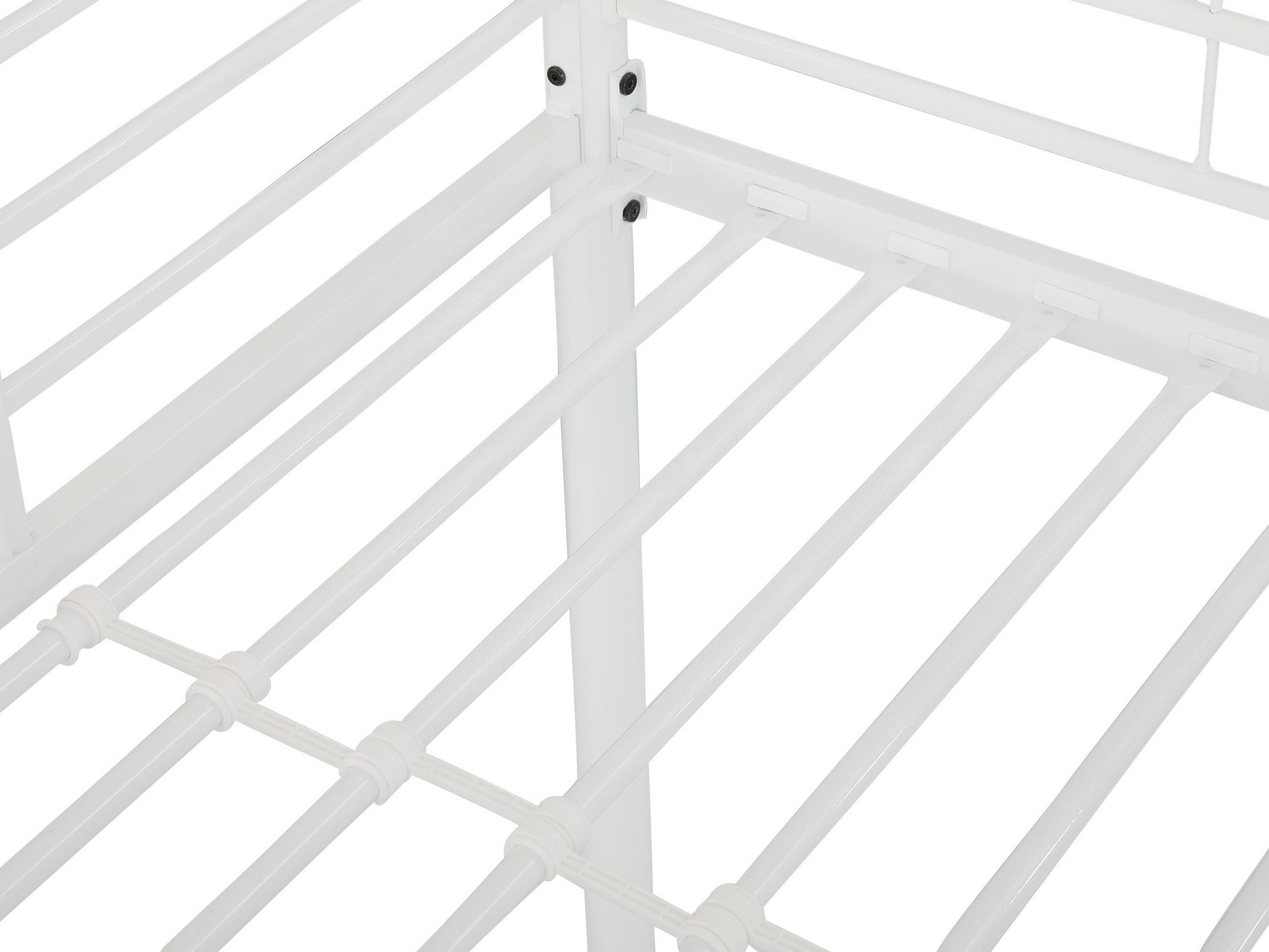 Високо легло Denton 1507 (Бял)