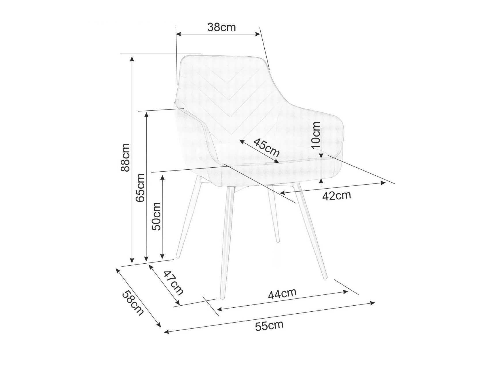 Стол Detroit 867 (Бежов)