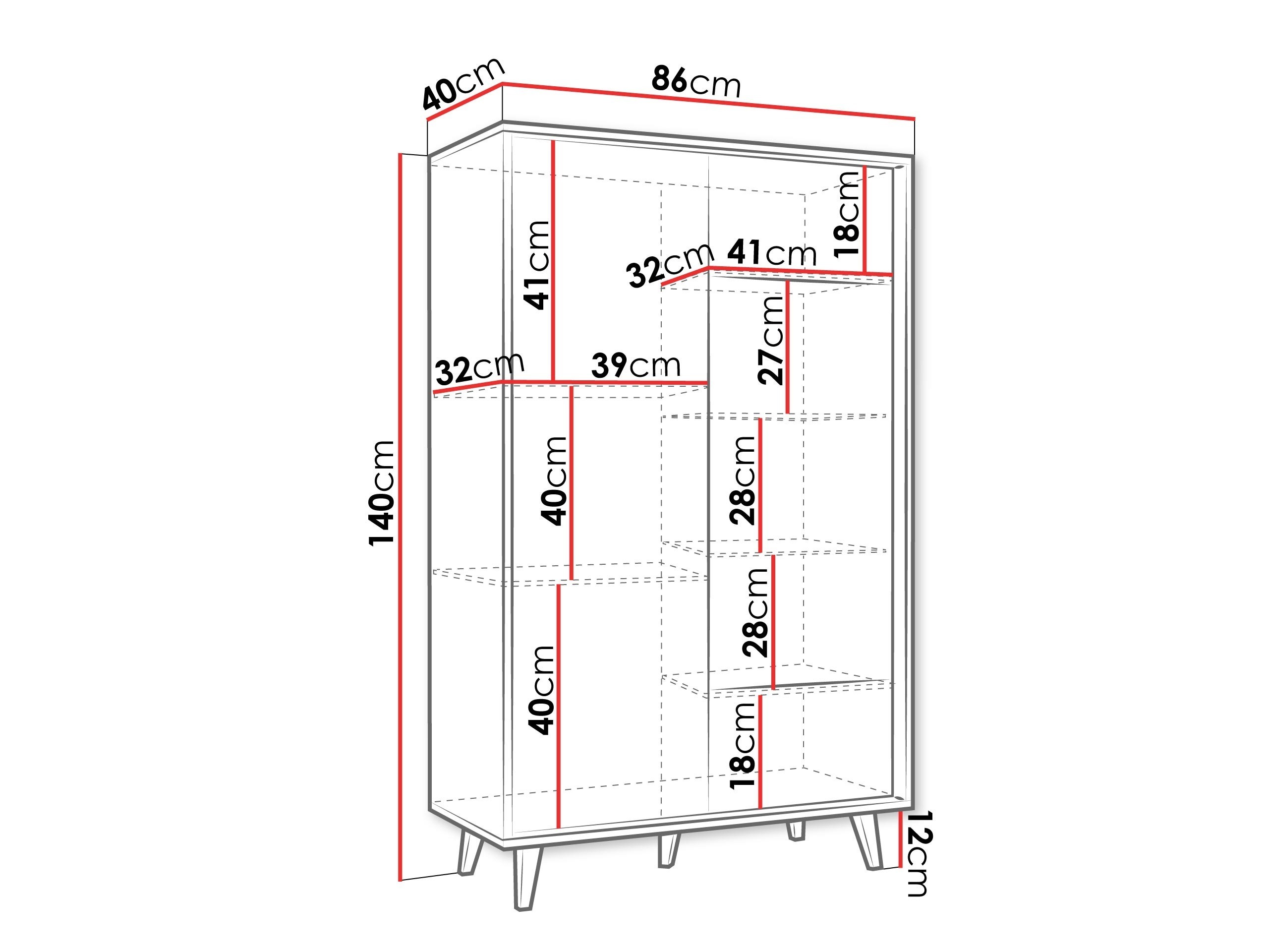 Етажерка Comfivo Romtori