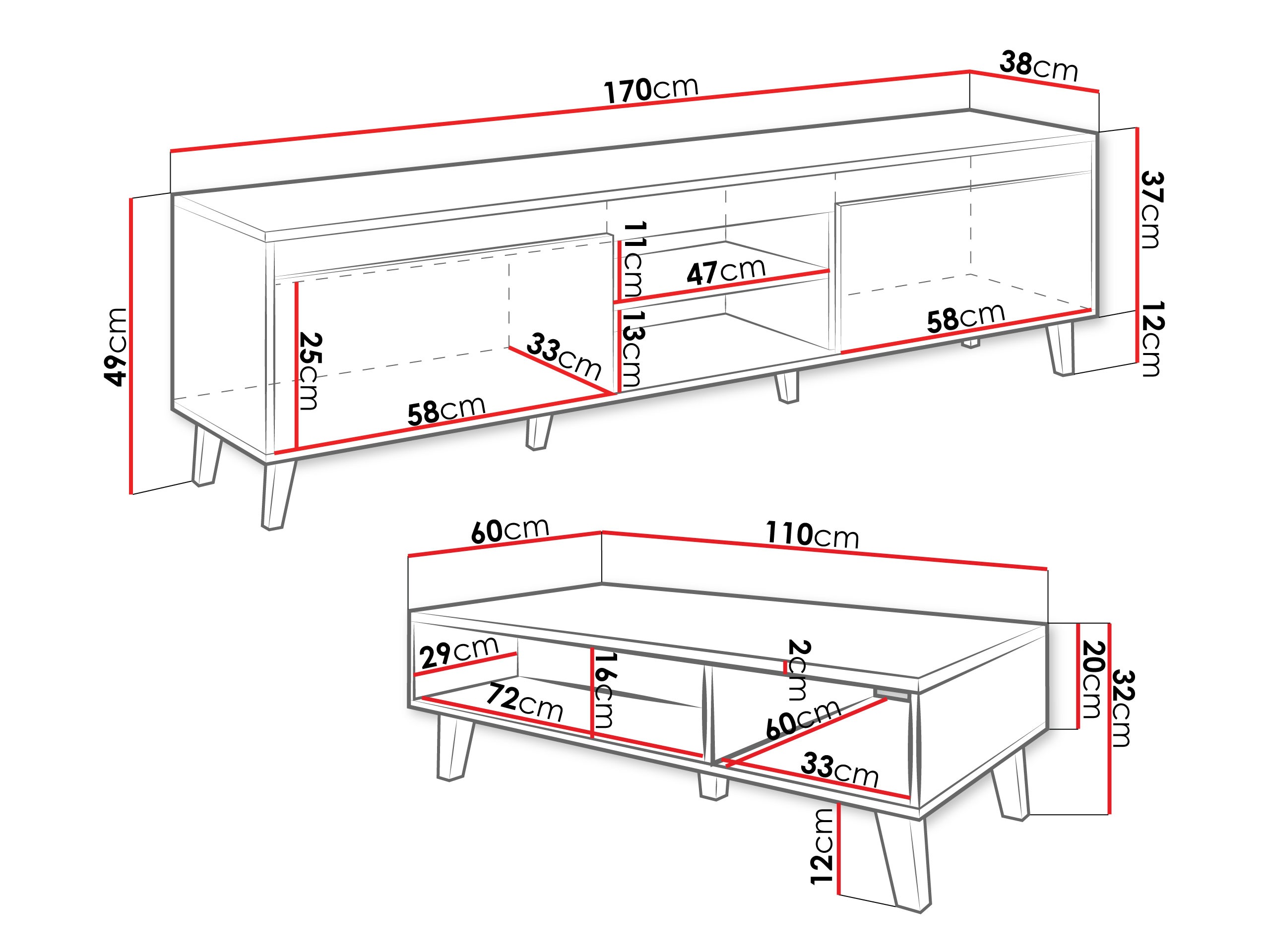 Комплект за хол Munus I