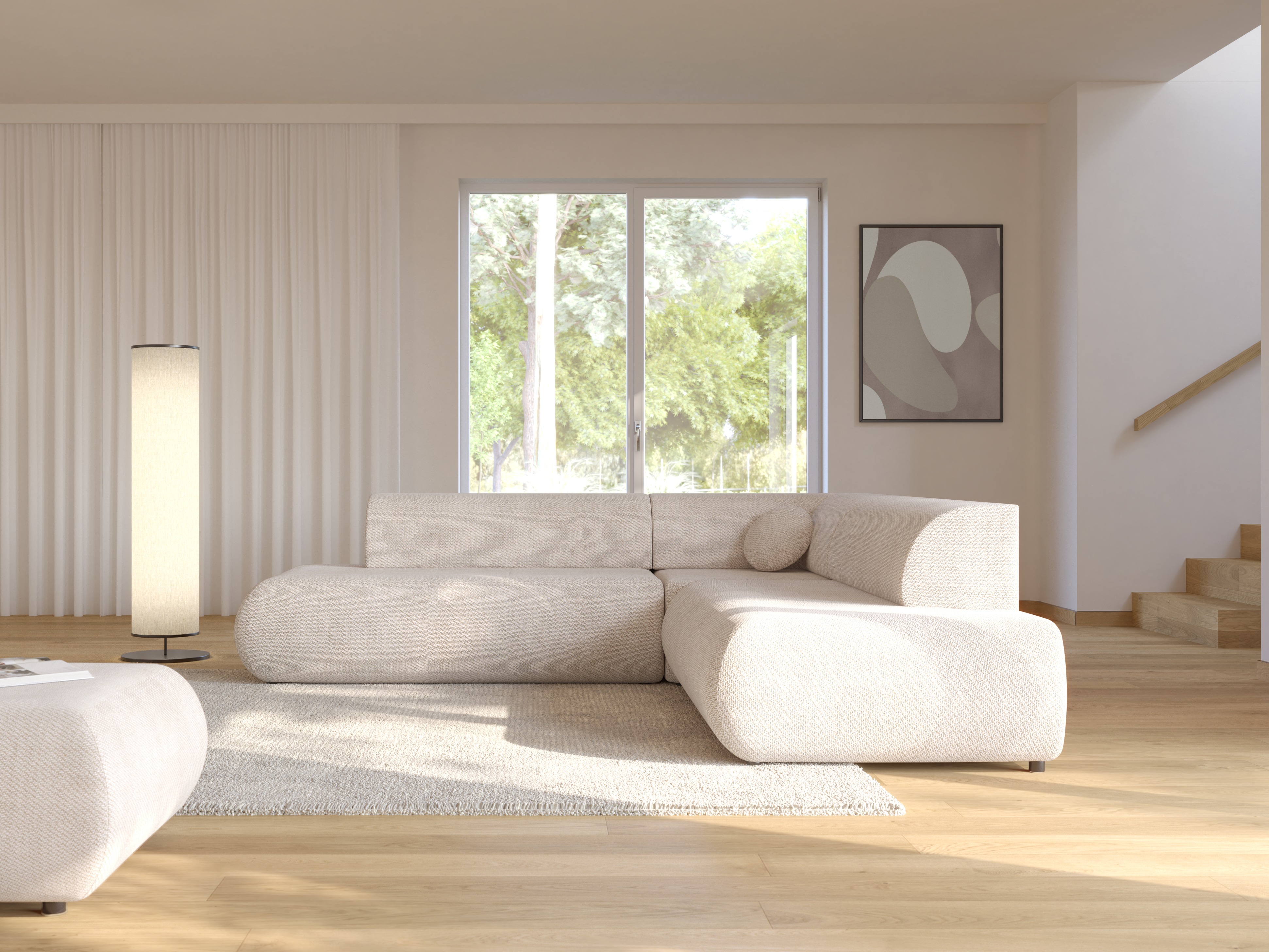 Ъглов диван Kingston 186 (Vinci 26)