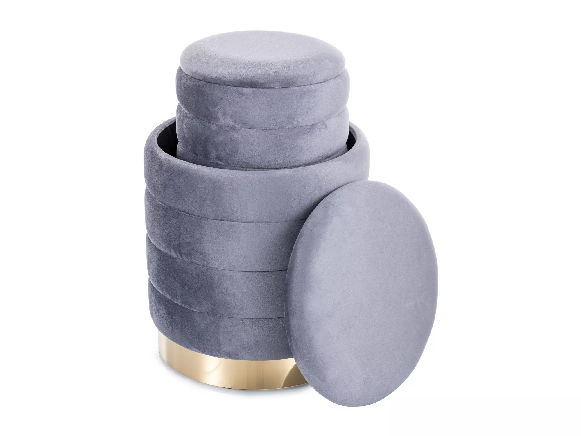 Комплект табуретки Detroit 906 (Сив)