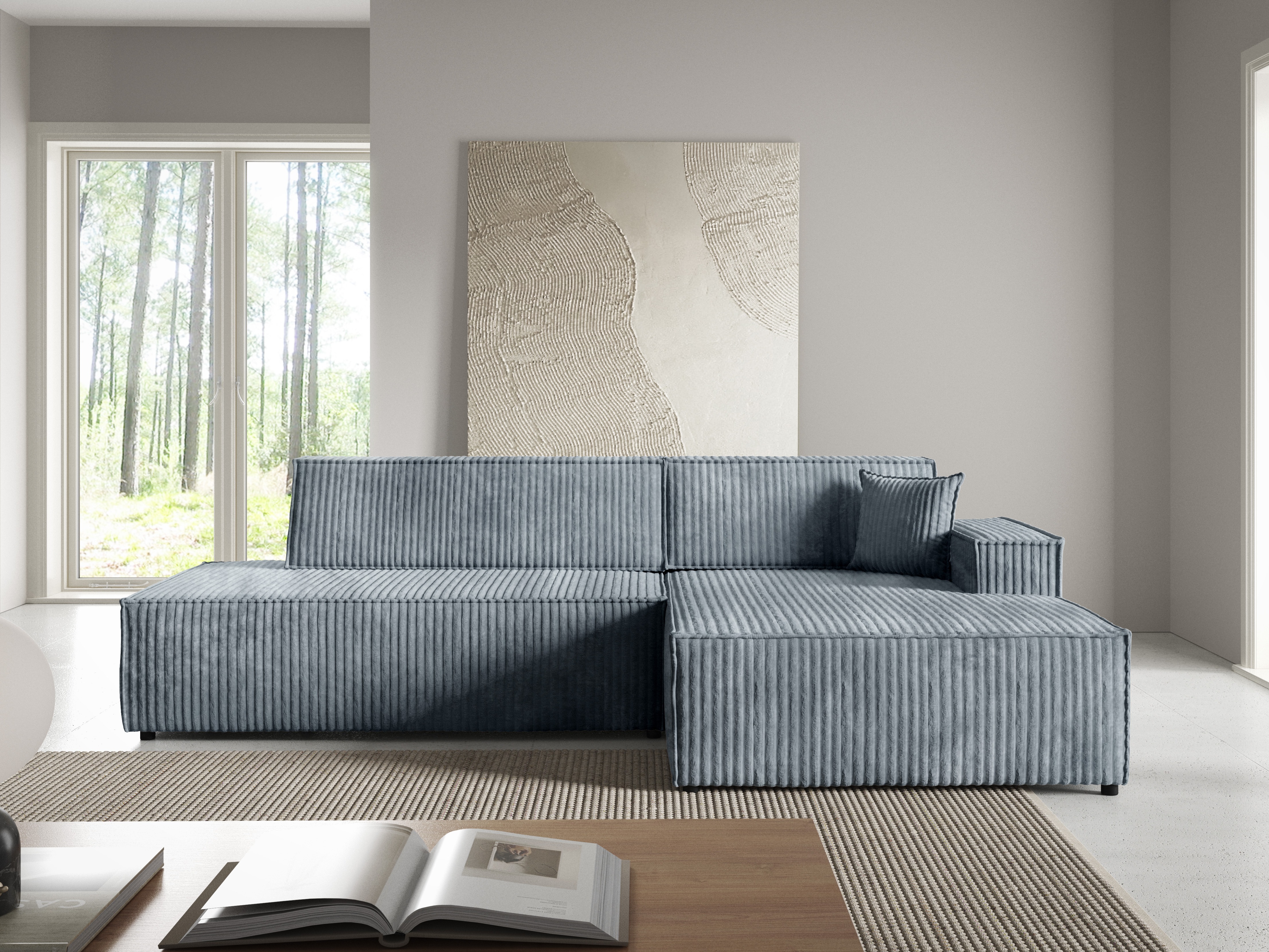 Ъглов диван Kingston 187 (Tilia 85)